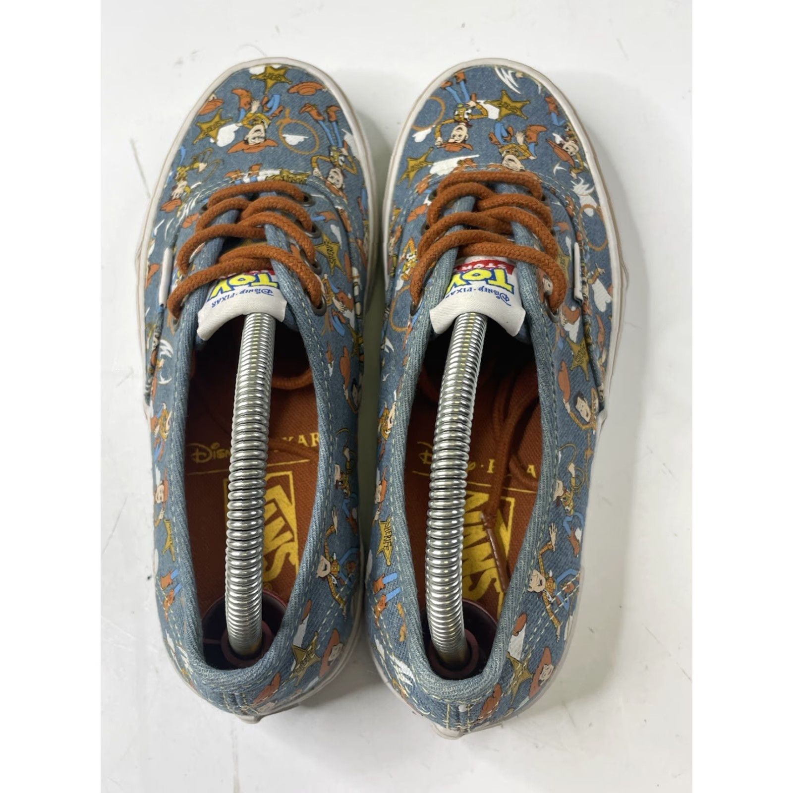 Vans VANS Authentic Toy Story Sheriff Woody Unisex Adults Low Top Sneaker Blue Mens 5 Womens 6.5 UK 6 Athletic Skateboarding Size US 6 / IT 36 - 6 Thumbnail
