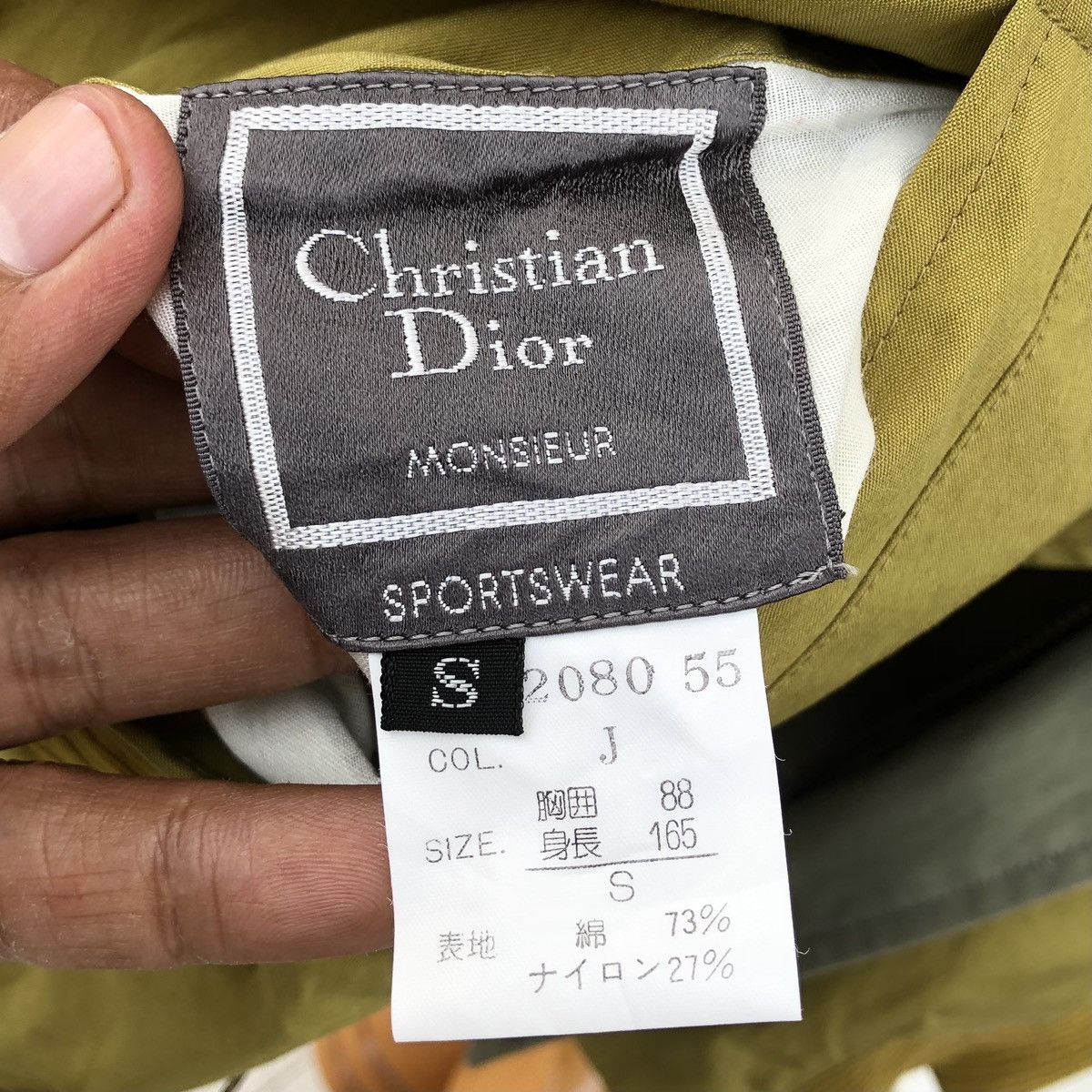 Christian Dior Monsieur Vintage Christian Dior Monsieur Reversible Bomber Jacket Size US S / EU 44-46 / 1 - 24 Thumbnail