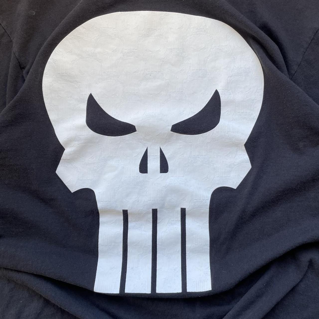 Marvel Comics × Vintage Vintage Y2K 2000's Marvel Punisher Big Print Graphic Tee Size US XL / EU 56 / 4 - 2 Thumbnail