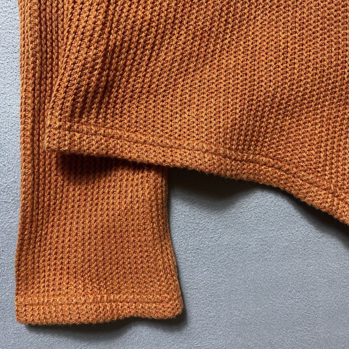 Tornado Mart Tornado Mart - Waffle Knit Belted Neck Size L / US 10 / IT 46 - 4 Thumbnail