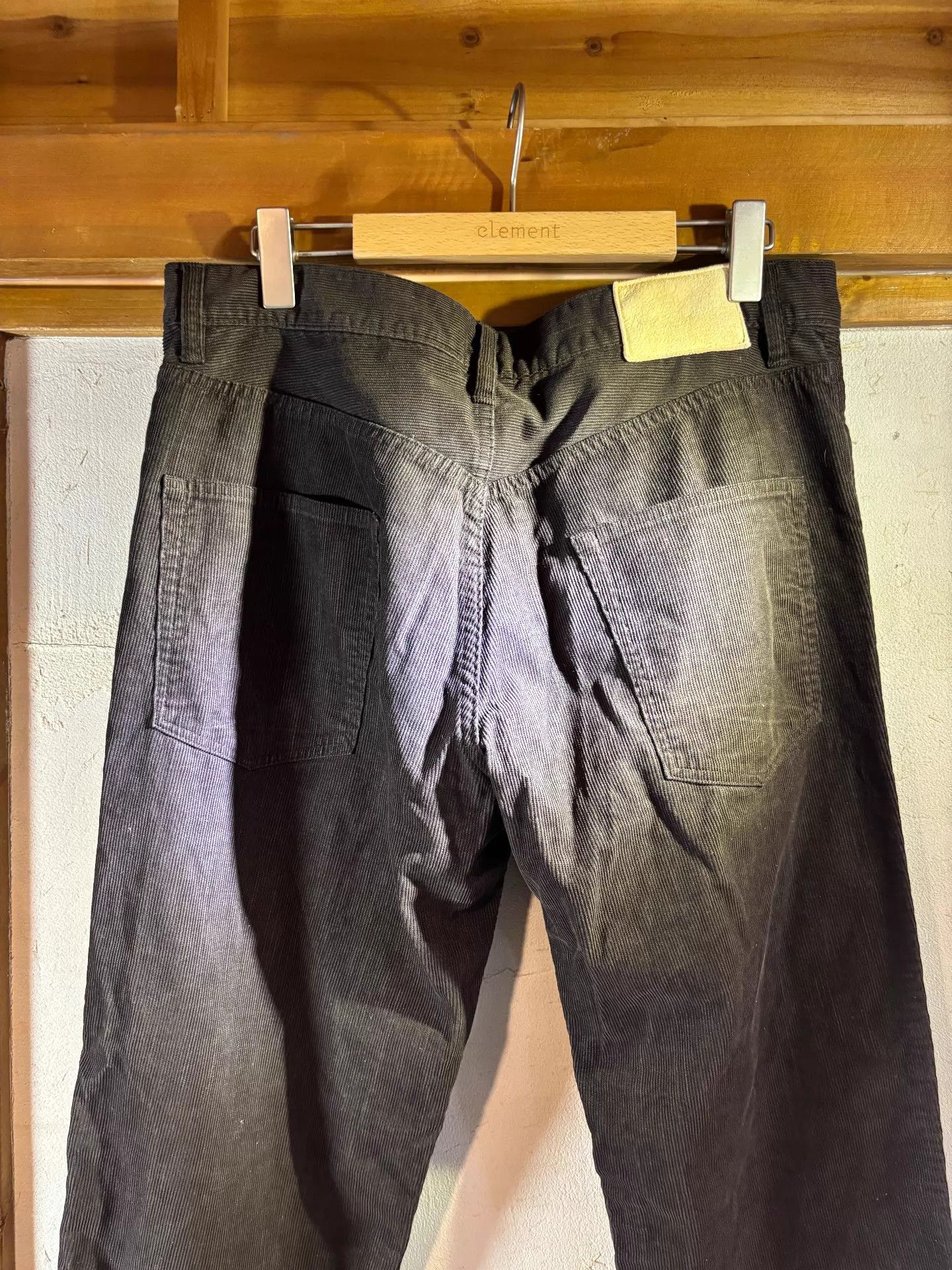 Visvim visvim 18aw corduroy pants mud dyed straight size 4 Size US 36 / EU 52 - 6 Thumbnail
