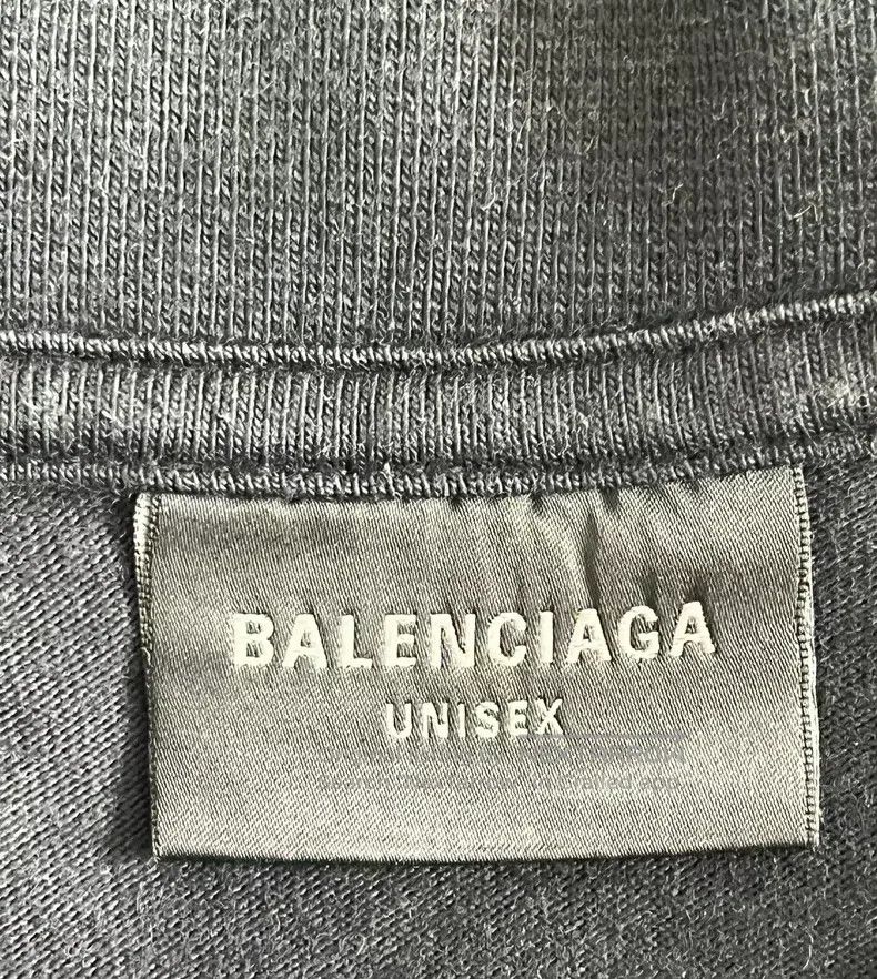 Balenciaga Balenciaga Black Scissors Shield 1917 Short-Sleeve T-Shirt Size US S / EU 44-46 / 1 - 4 Thumbnail