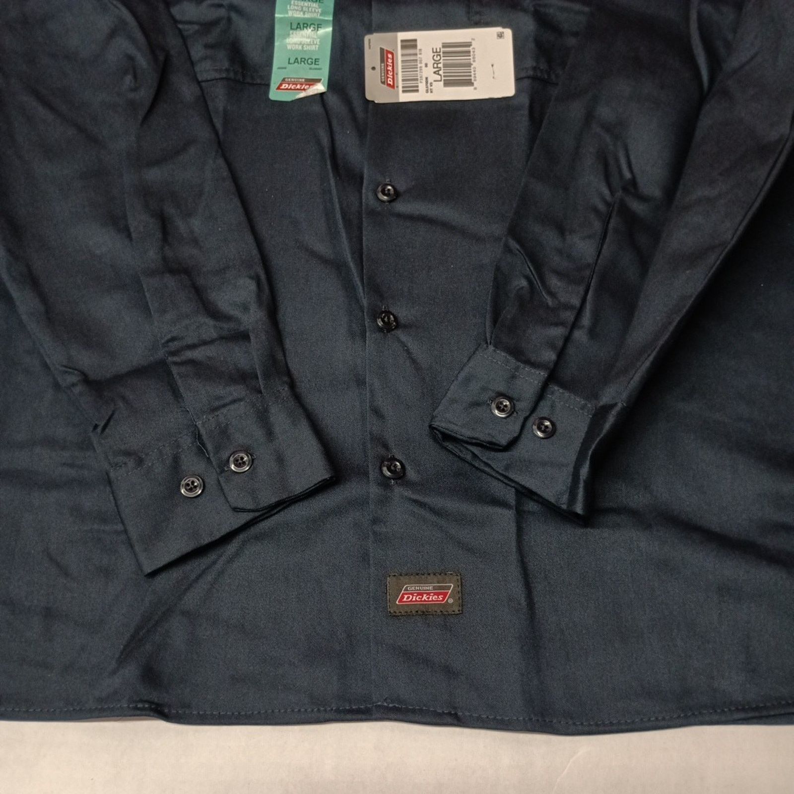 Dickies Dickies Essential Work Shirt Men's Size L Blue Temp Control Size US L / EU 52-54 / 3 - 2 Thumbnail