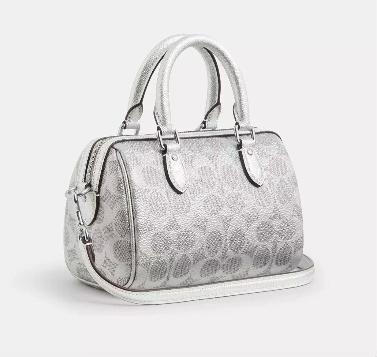 Coach Boxed Mini Rowan Crossbody Bag And Mirror Bag Charm Set Size ONE SIZE - 8 Thumbnail