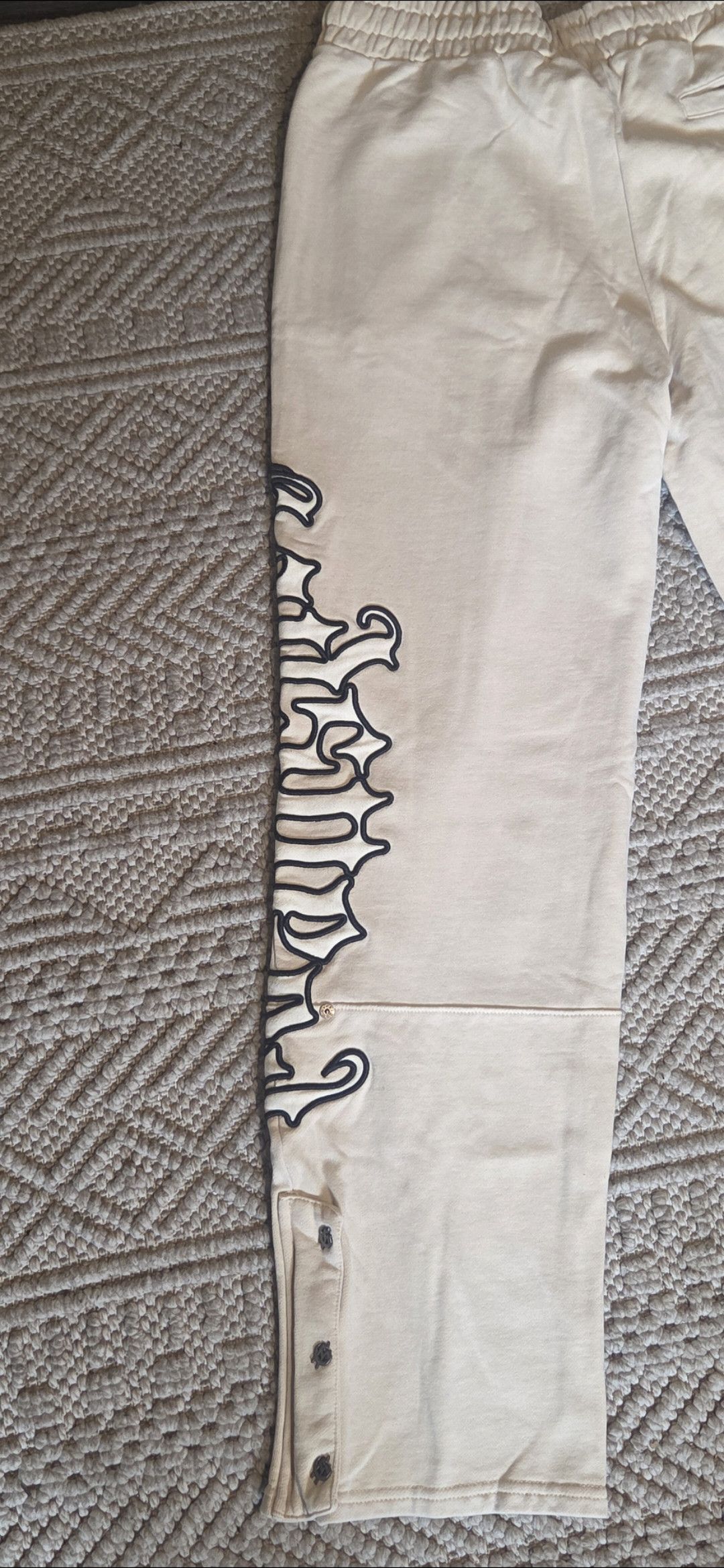 Godspeed Godspeed OG Logo Sweatpants V2 Cream Size Large NWTT Size US 36 / EU 52 - 5 Thumbnail