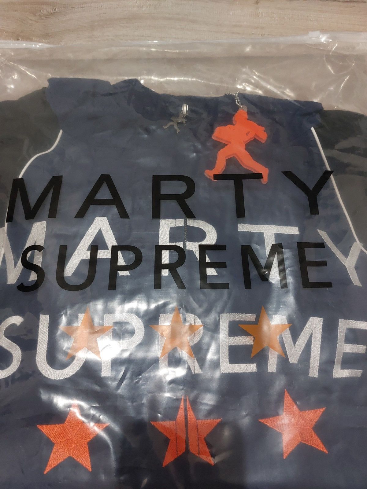 Nahmias Nahmias x A24 x Marty Supreme Jacket Navy Timothy Chalamet Size US M / EU 48-50 / 2 - 2 Thumbnail