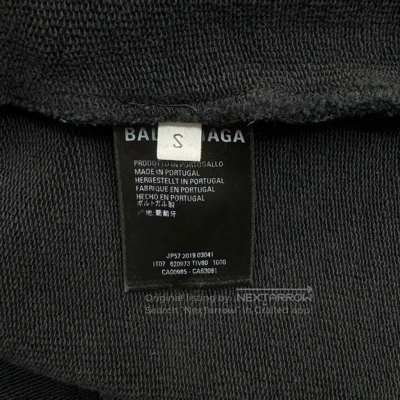 Balenciaga Balenciaga Mastercard Pattern Hoodie Size US S / EU 44-46 / 1 - 5 Thumbnail