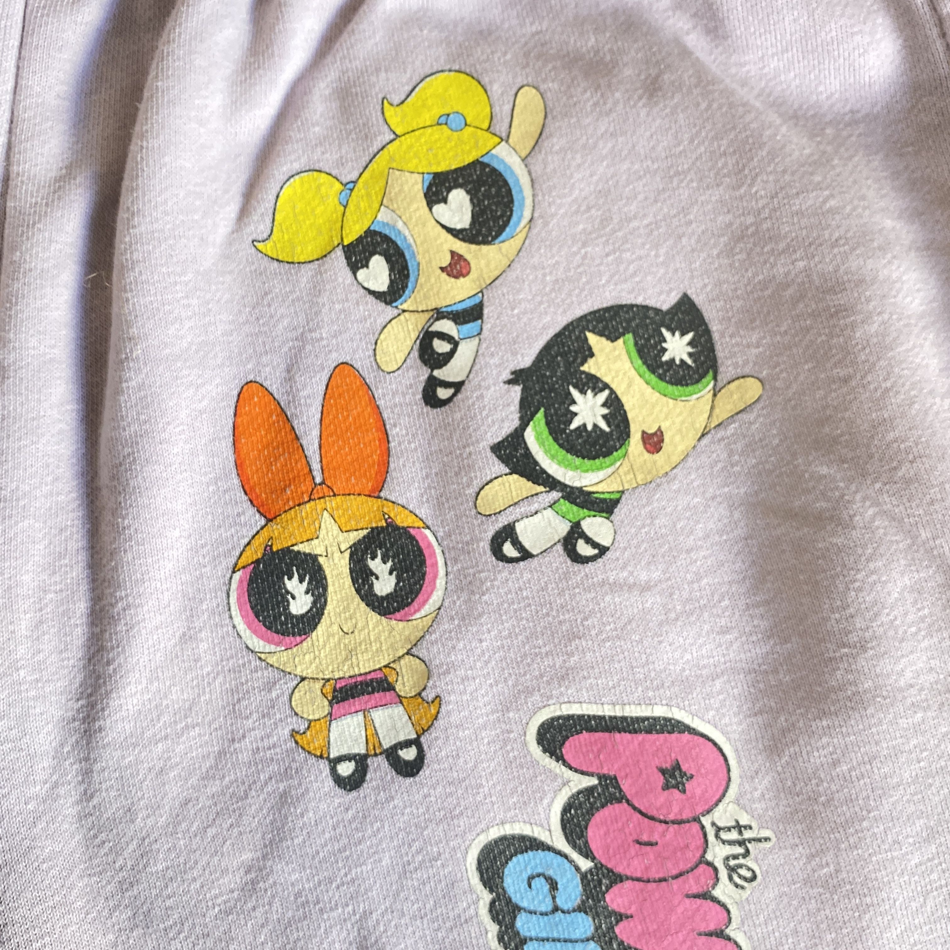 Other Powerpuff Girls Lilac Fleece Shorts - Small Size 27" / US 4 / IT 40 - 5 Thumbnail