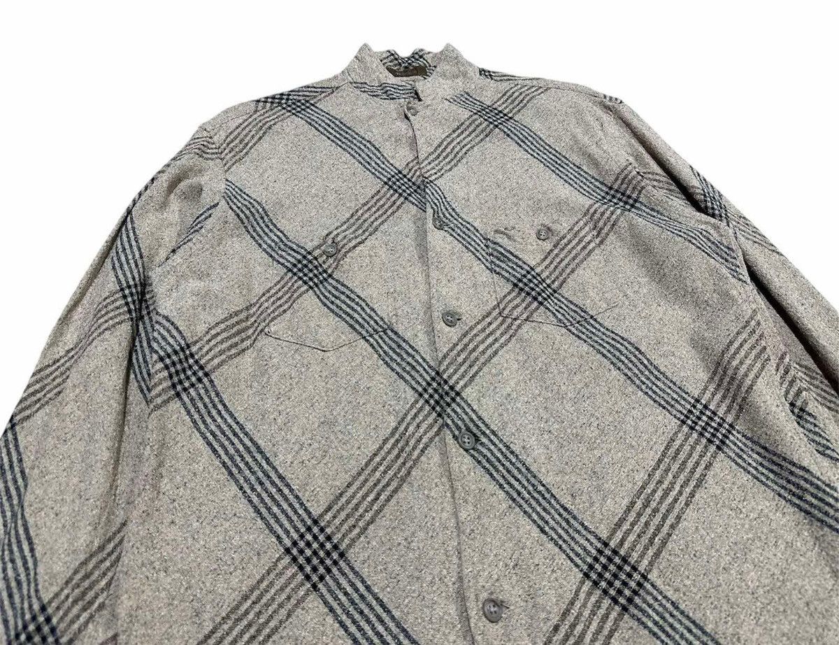Yohji Yamamoto 🔥1986 Archived Y’s For Men Plaid Shirt Long Sleeve Size US L / EU 52-54 / 3 - 2 Thumbnail