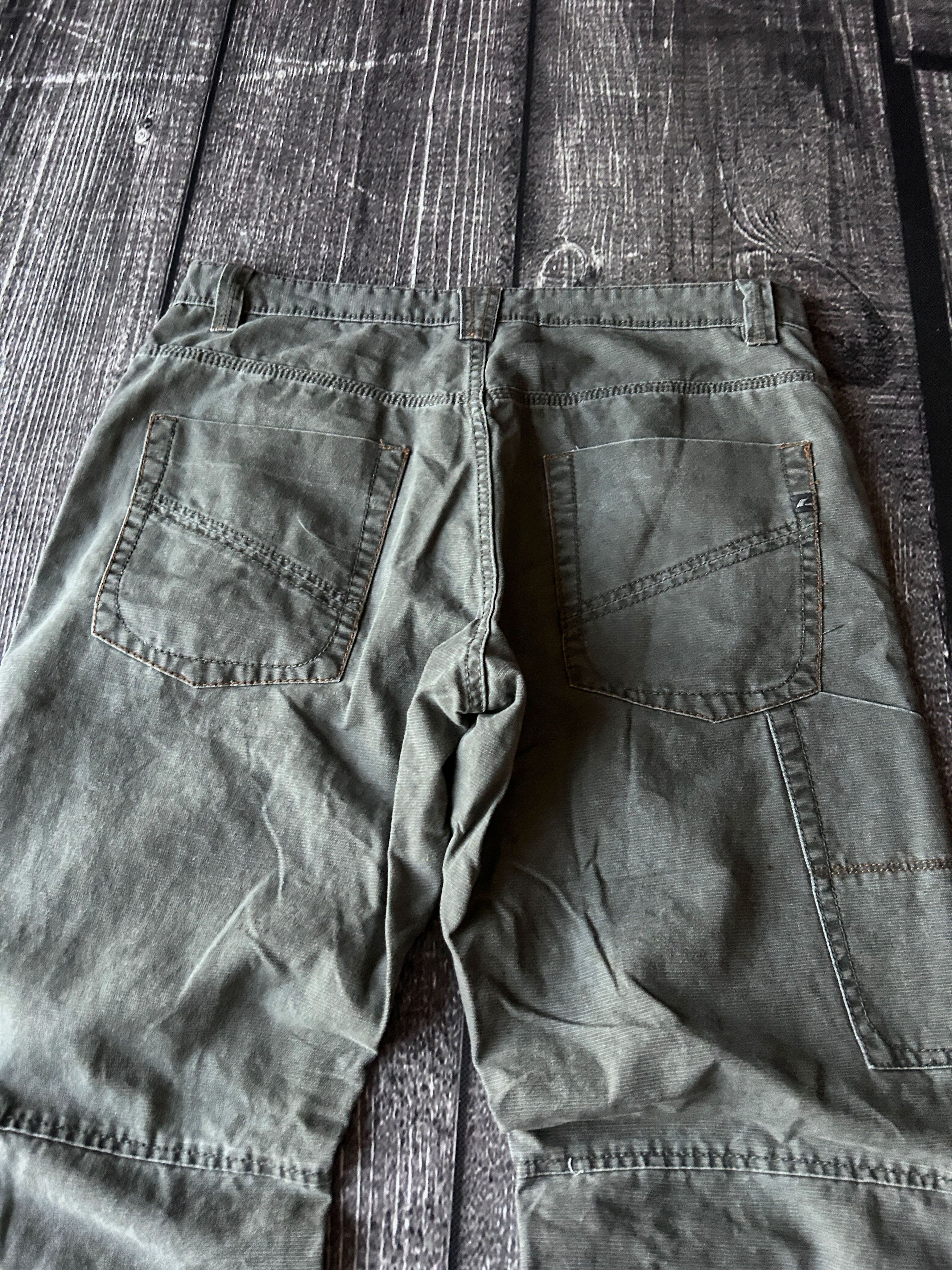 Designer Vintage Balenciaga Junya Watanabe Style Cargo Washed Jeans Size US 32 / EU 48 - 5 Thumbnail