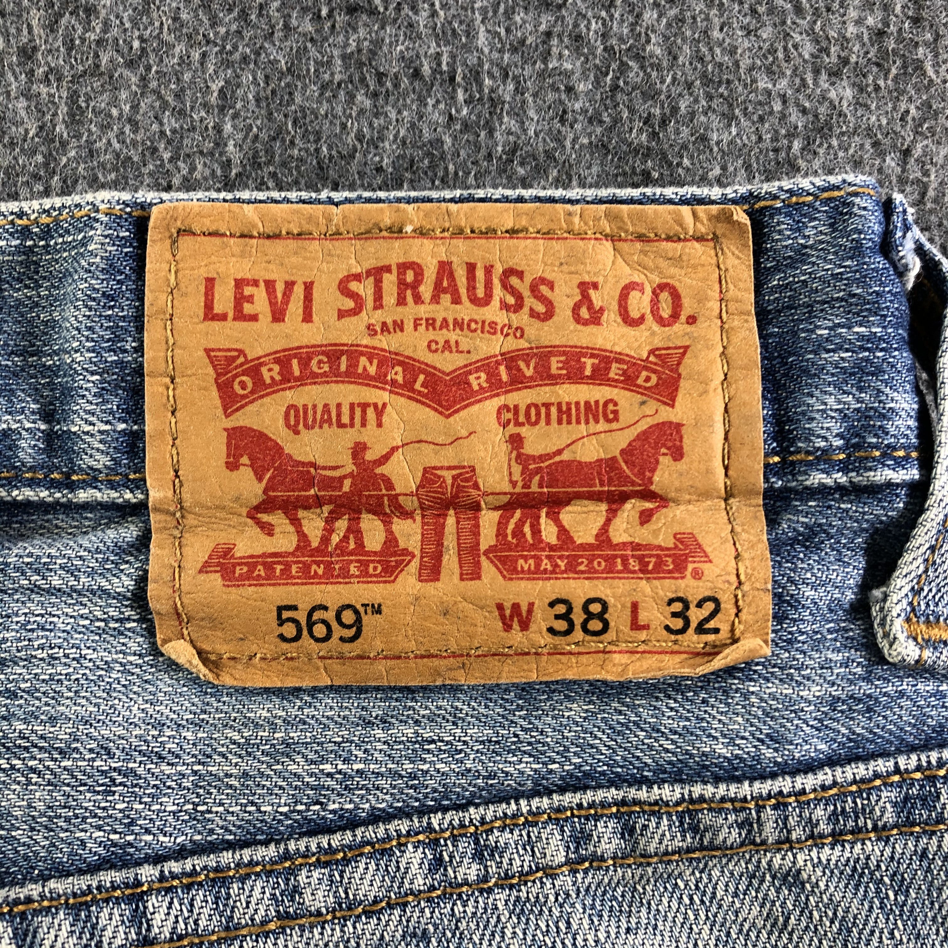 Levi's Vintage Levis 569 Jeans-J4305 Size US 41 - 5 Thumbnail