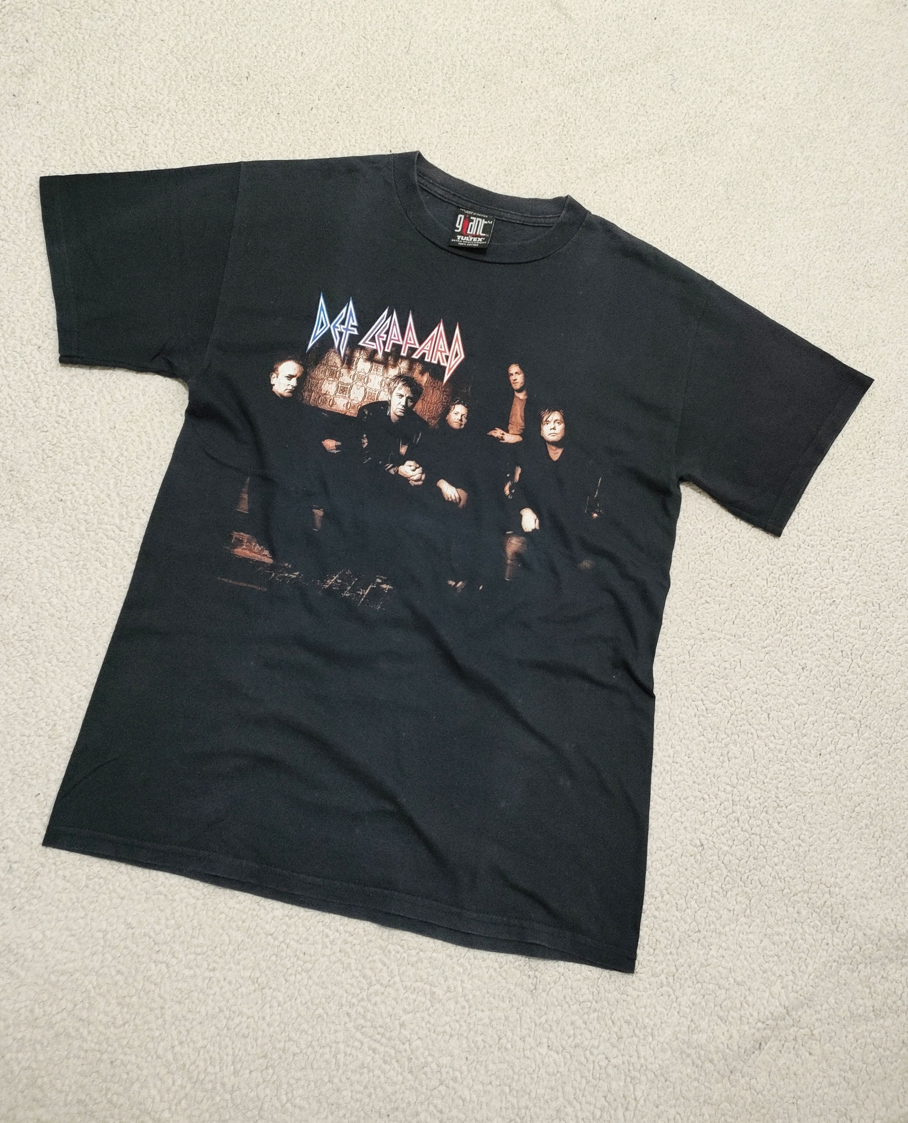 Band Tees × Vintage 90s/early 00s Vintage DEF LEPPARD EUPORIA 2000 TOUR T-Shirt Size US M / EU 48-50 / 2 - 9 Thumbnail