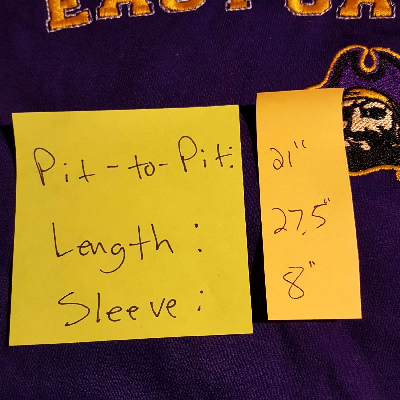 Vintage VINTAGE East Carolina Pirates Nike? T-Shirt Size US L / EU 52-54 / 3 - 8 Thumbnail
