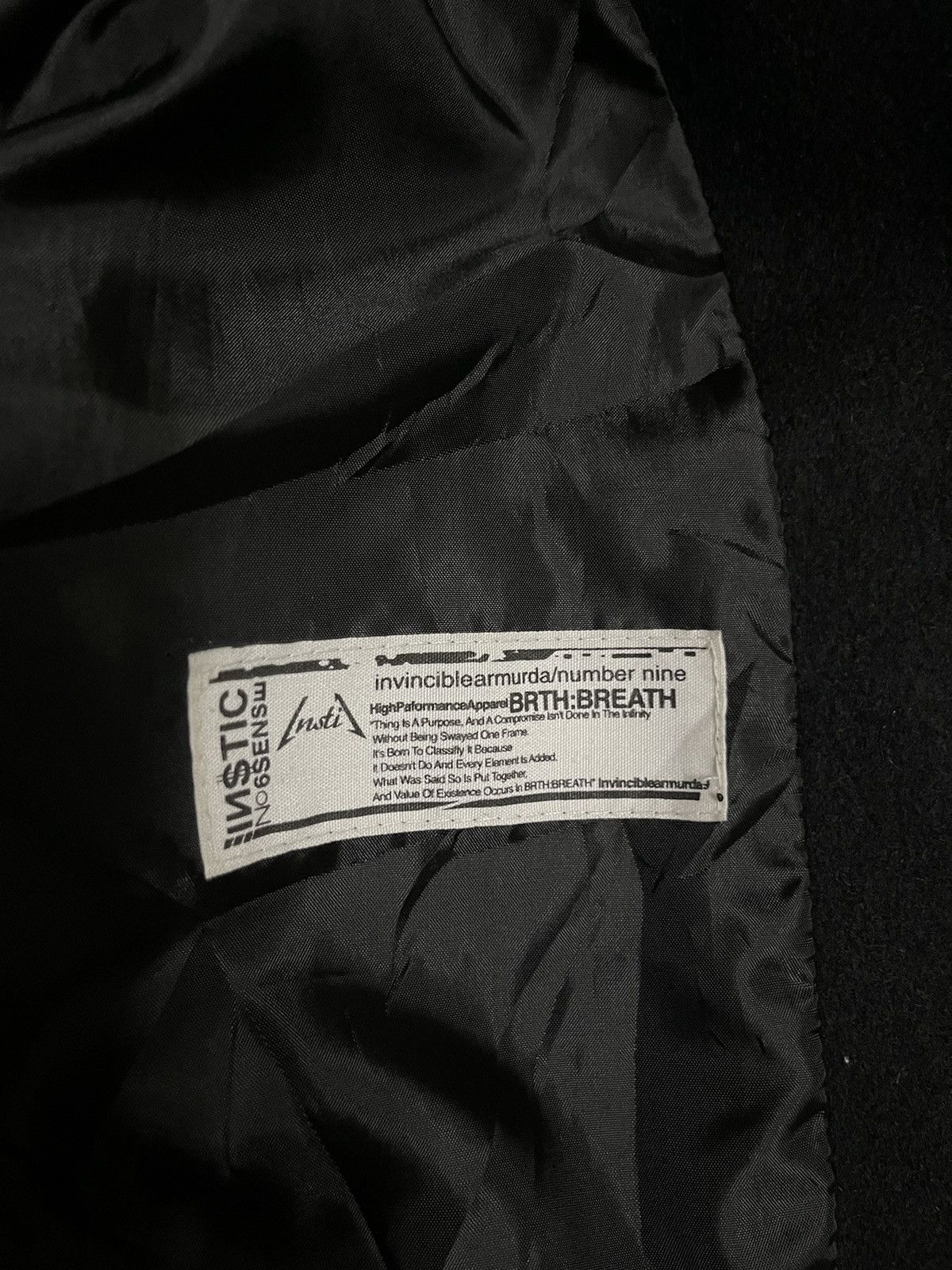 Japanese Brand Brth:Breath / Number Nine Varsity Leather Jacket Size US L / EU 52-54 / 3 - 21 Thumbnail