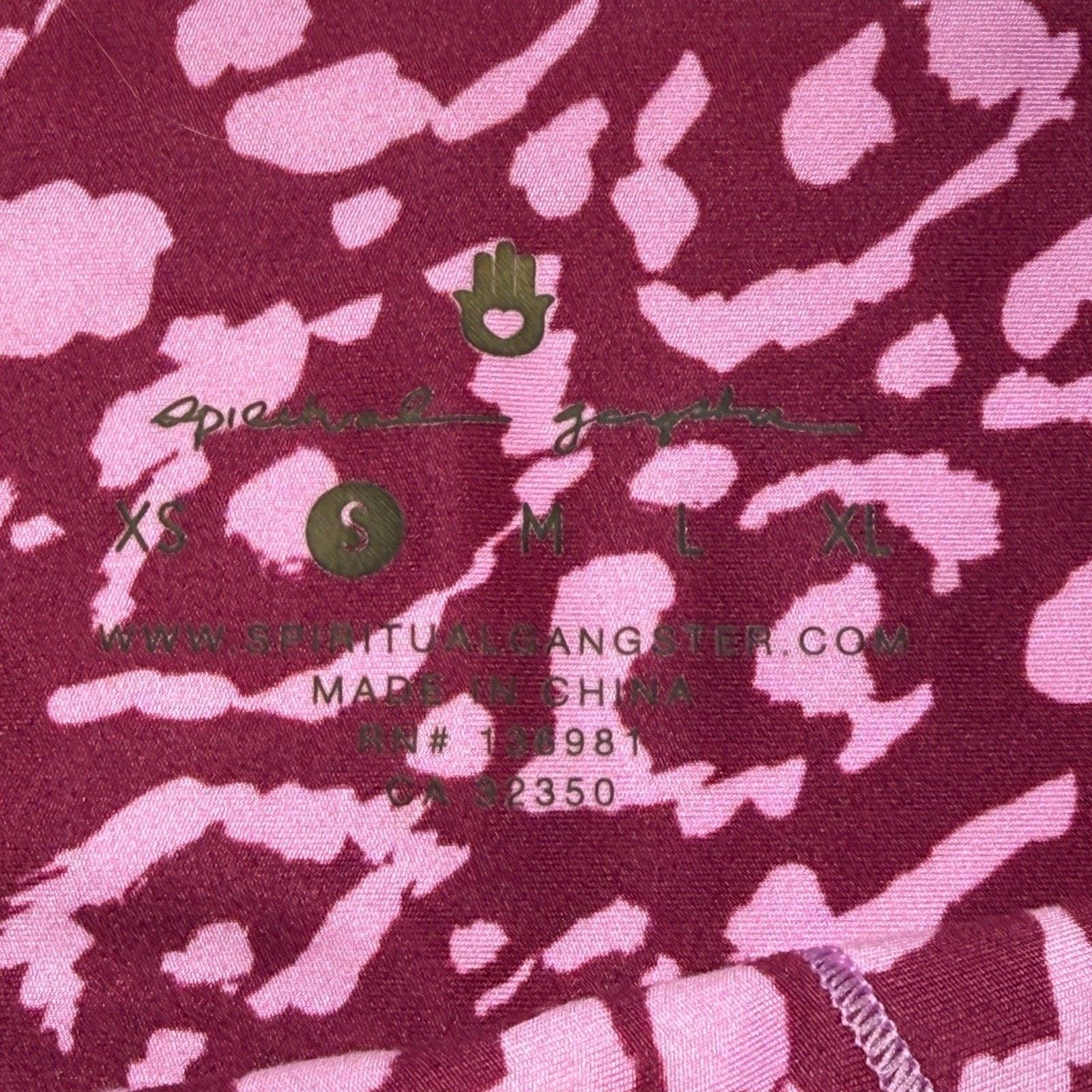 Spiritual Gangster Spiritual Gangster Leopard Print High Waist Leggings Small Size 26" / US 2 / IT 38 - 9 Thumbnail