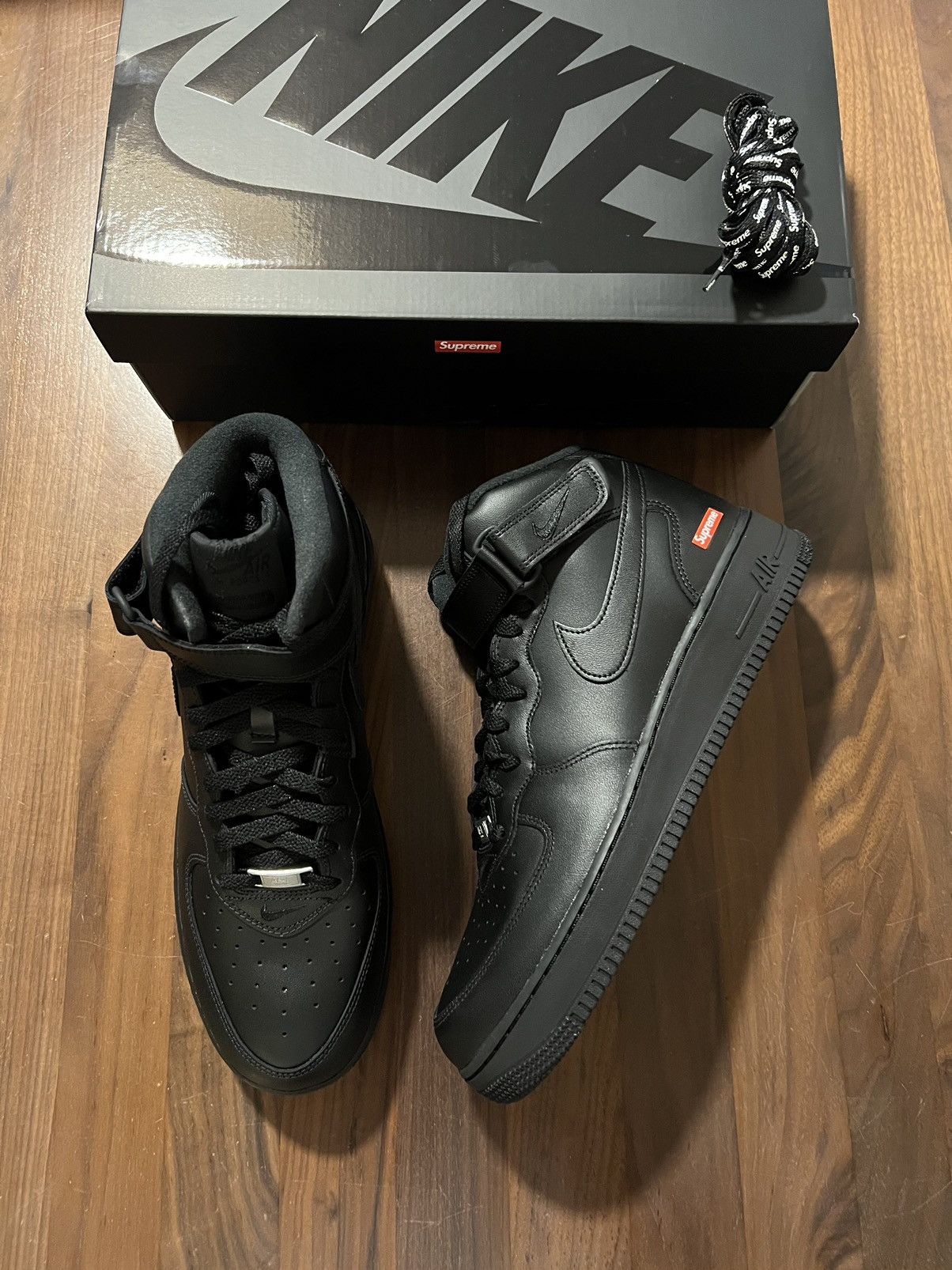 Outfit Air Force Supreme Release Denim Outfit Con Air Force