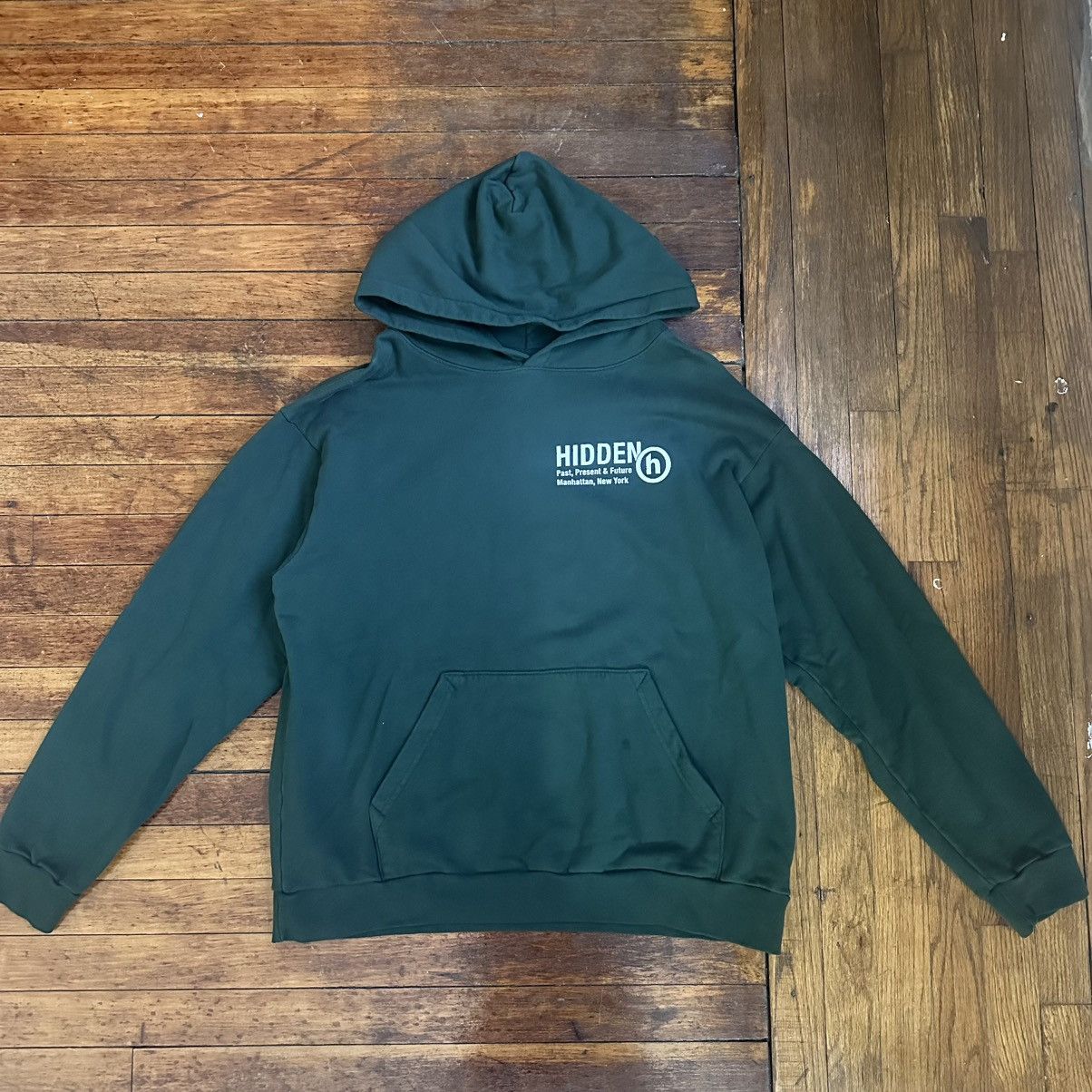 HIDDEN Hidden NY Hoodie Green Size US L / EU 52-54 / 3 - 1 Thumbnail