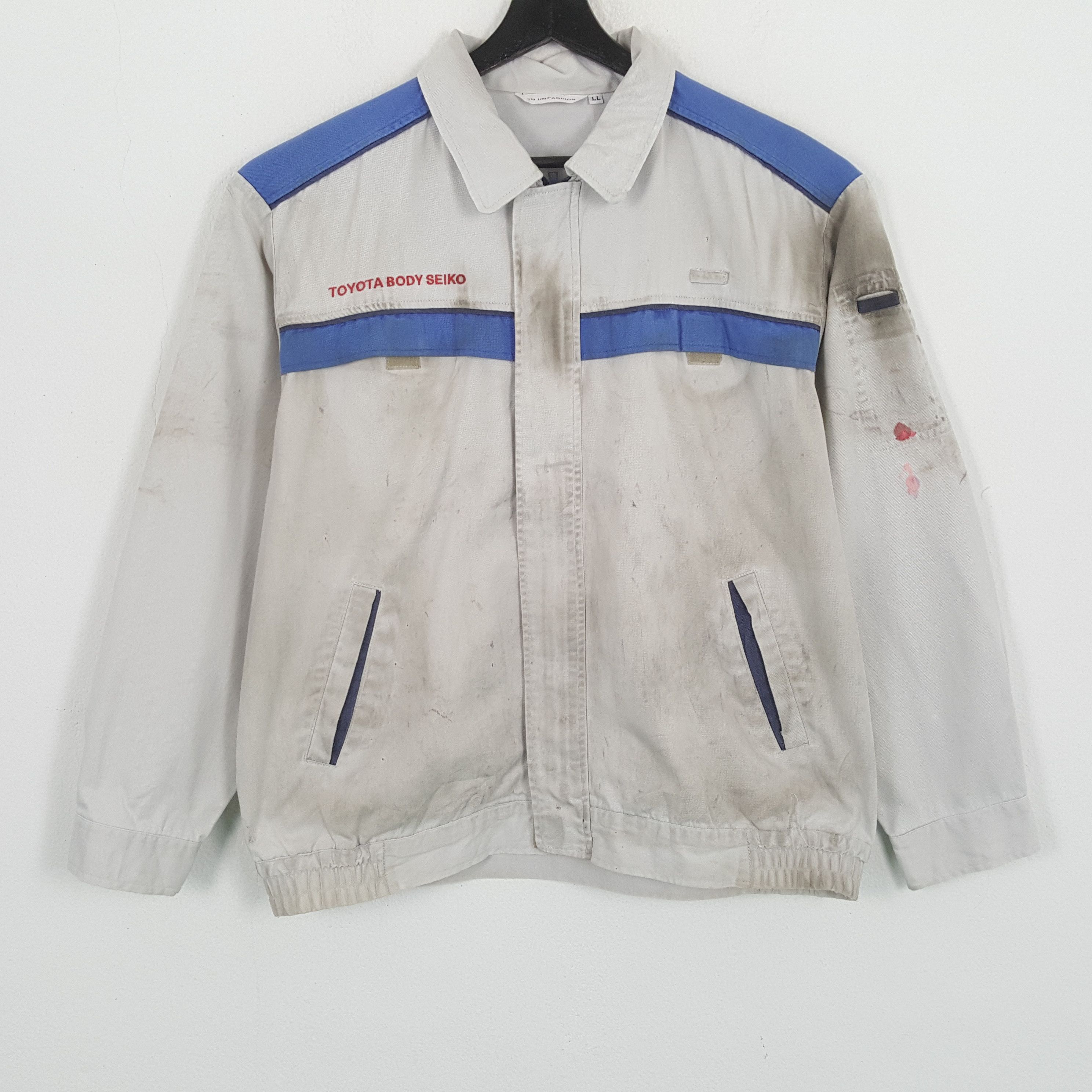 Vintage TRD TOYOTA RACING Motorsports Custom Art Jacket Distressed Size US L / EU 52-54 / 3 - 3 Thumbnail