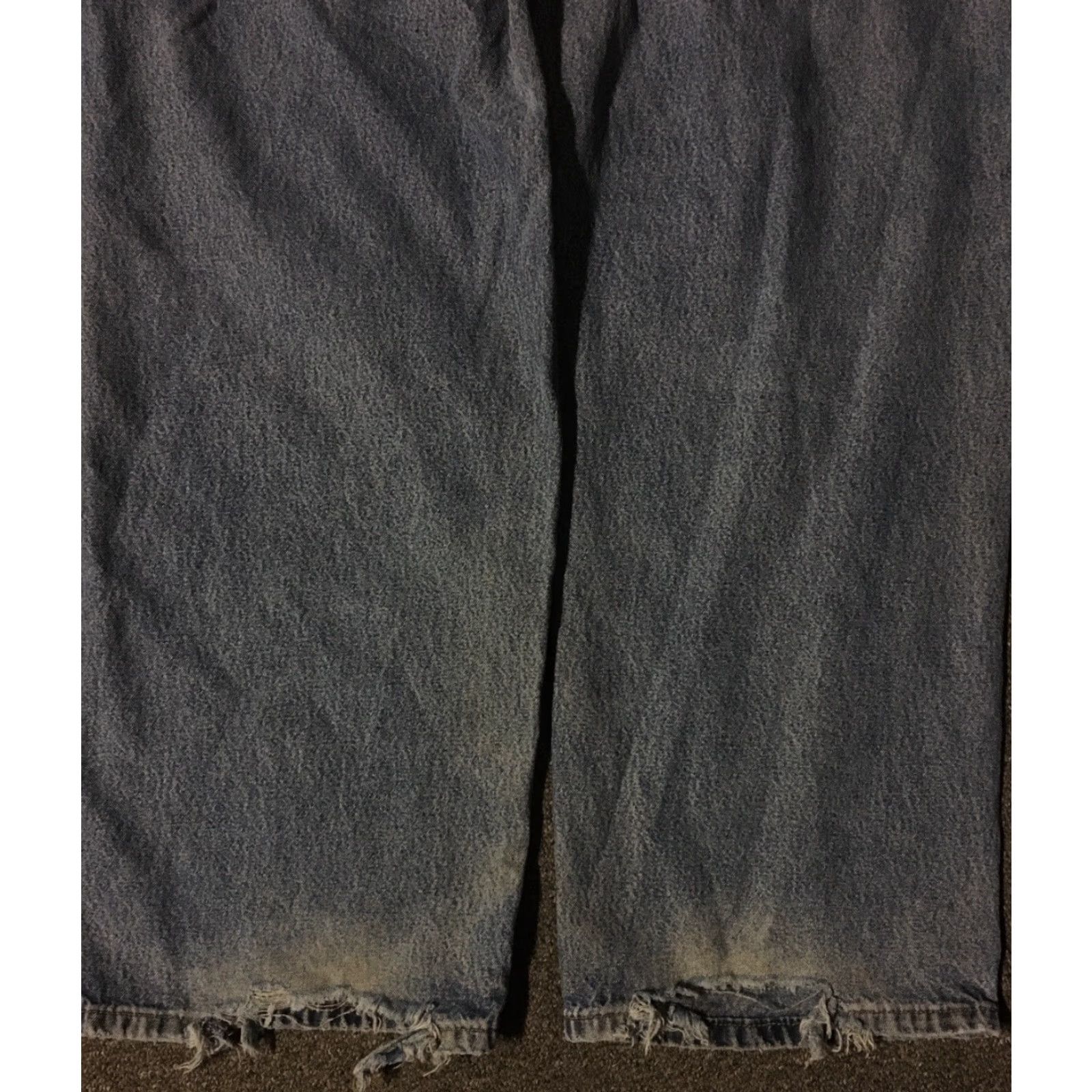 Carhartt VINTAGE Carhartt Jeans 36/32 Faded Distress 90s Work Biker Grunge Skate WIP B13 USA Size US 36 / EU 52 - 4 Thumbnail