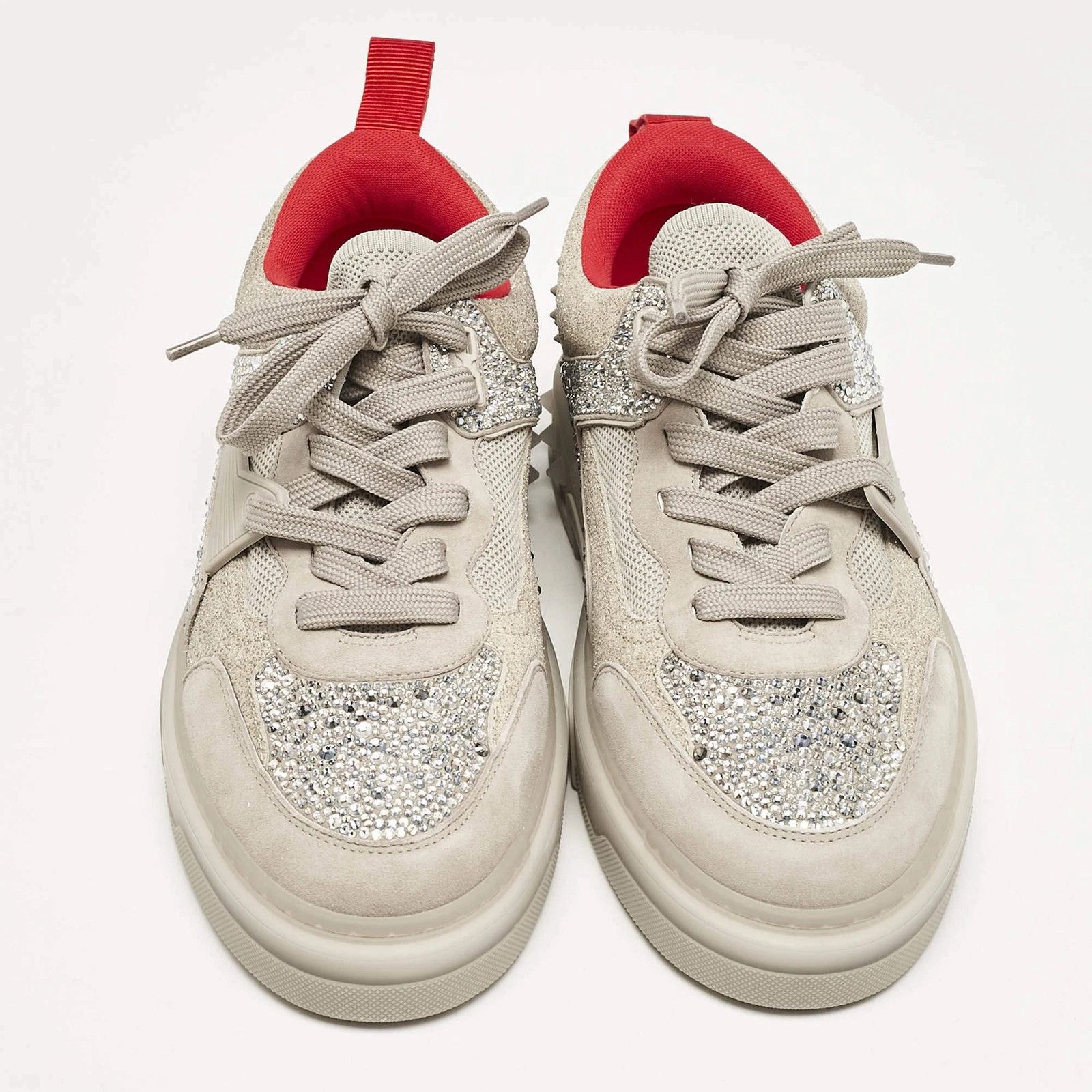 Christian Louboutin o1bcso1str0326 Sneakers in Beige Size US 11.5 / EU 44-45 - 2 Thumbnail