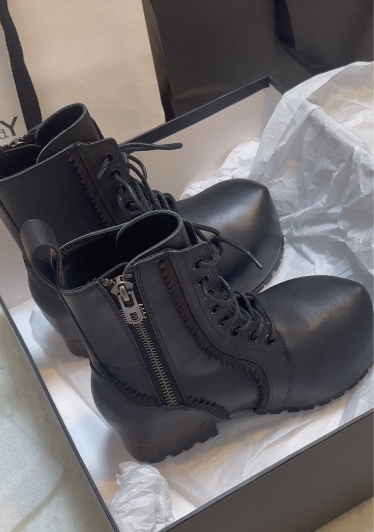 Ground Y Yohji Yamamoto Ground Y Chainsaw Man Boots Size US 7.5 / IT 37.5 - 1 Thumbnail