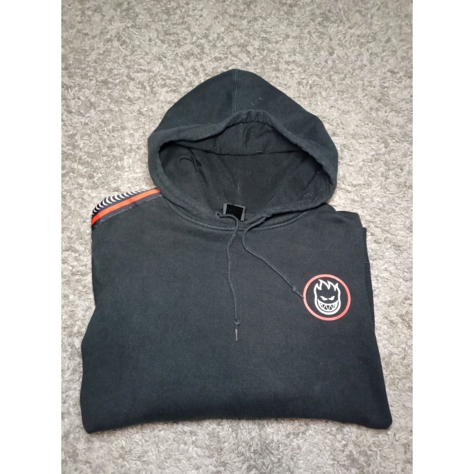 Spitfire VINTAGE Y2K 2000s Spitfire Wheels Skateboard Hoodie The End Size Medium Black Mens Pullover Skateboarding Size US M / EU 48-50 / 2 - 2 Thumbnail