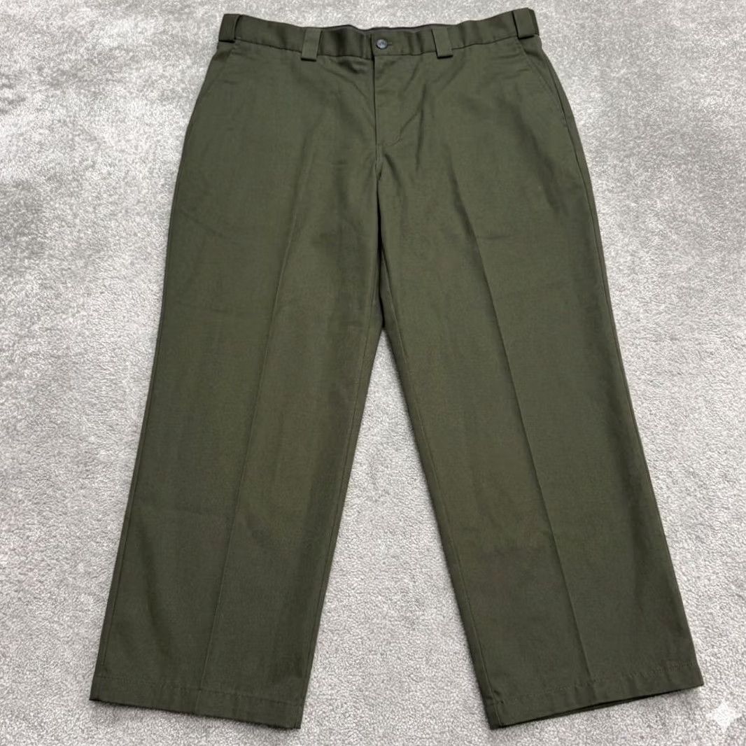 Vintage 5.11 Tactical Series Uniform Work Pants Mens 48x30 Green Straight Leg Classic Shirt Pants Mens Regular Green 5.11 Tactical Series Mens Size US 32 / EU 48 - 2 Thumbnail
