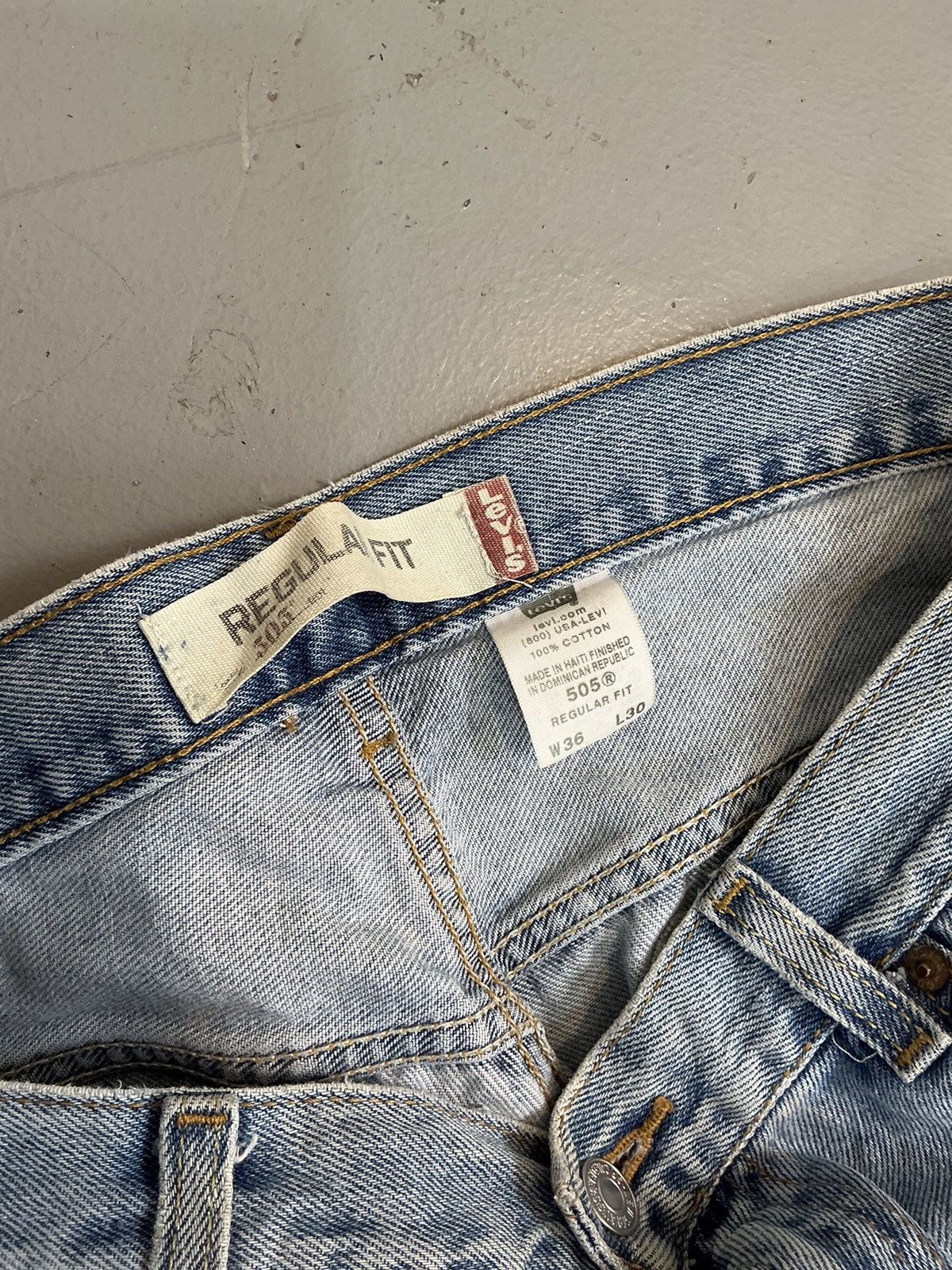 Levi's × Vintage Vintage Levi’s Strauss & co. loose denim Size US 36 / EU 52 - 7 Thumbnail