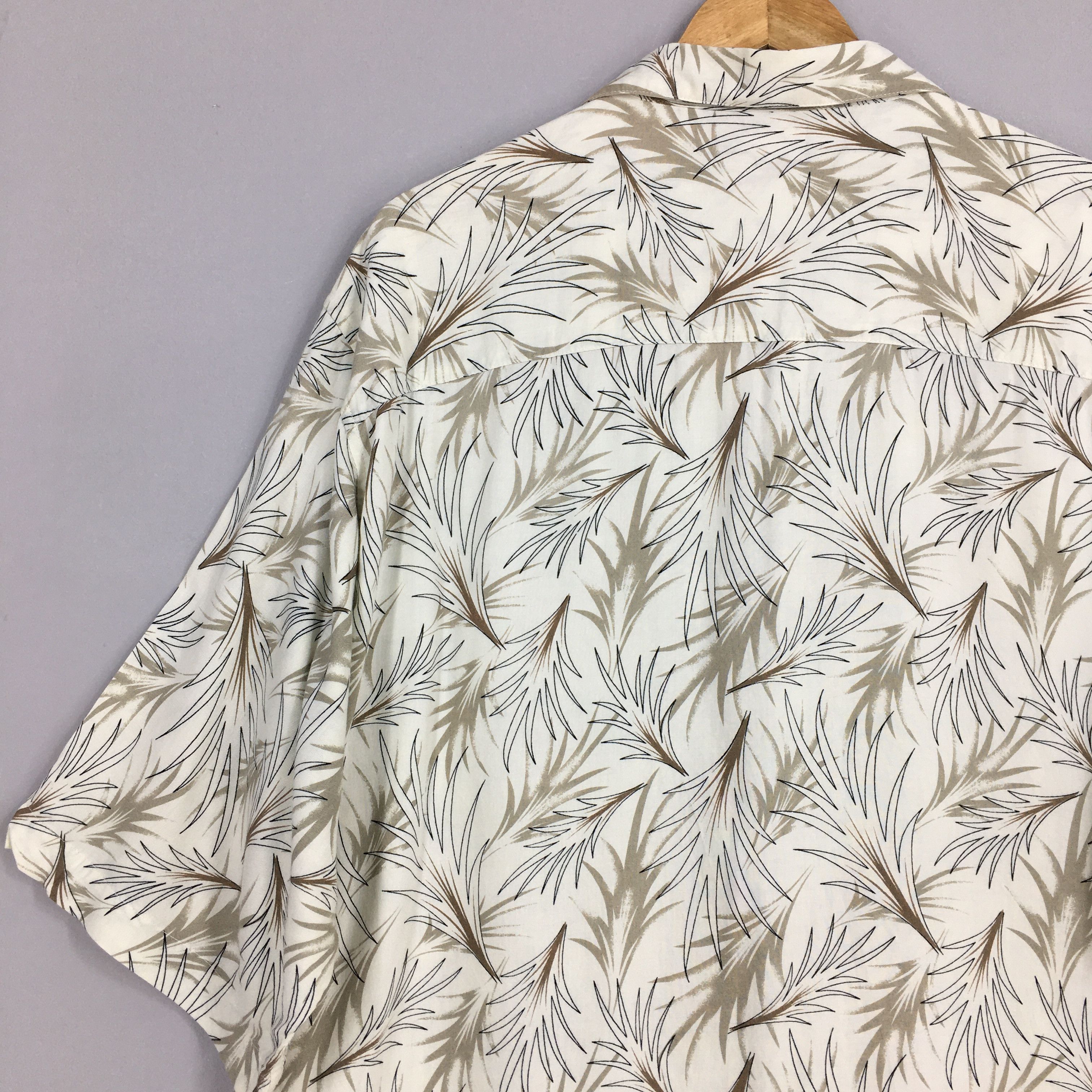 Other Vintage 90's Hawaiian Aloha Tropical Rayon Shirt XLarge Size US XL / EU 56 / 4 - 7 Thumbnail
