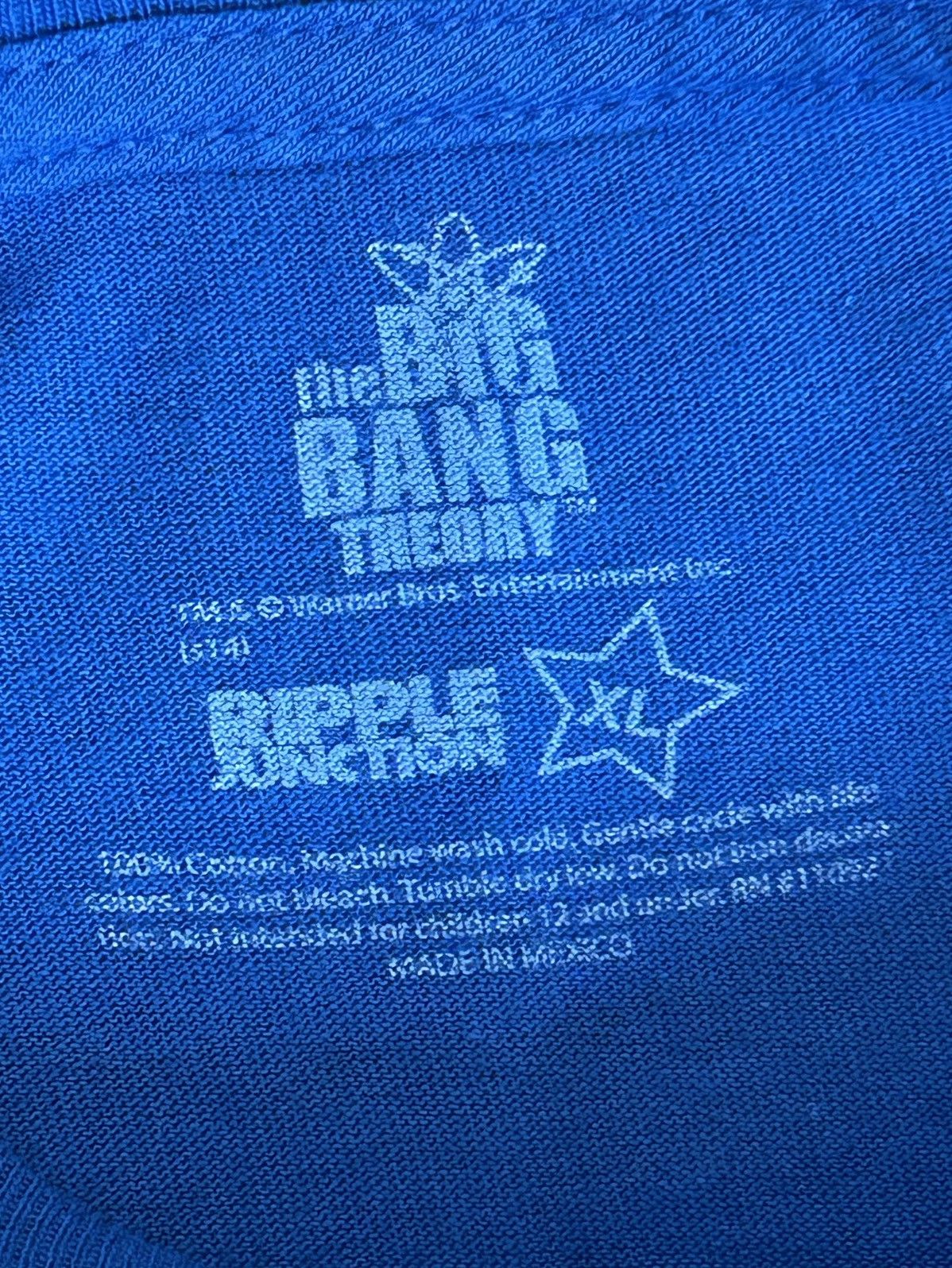 Ripple Junction Big Bang Theory Sheldon Cooper T-shirt Size US XL / EU 56 / 4 - 4 Thumbnail