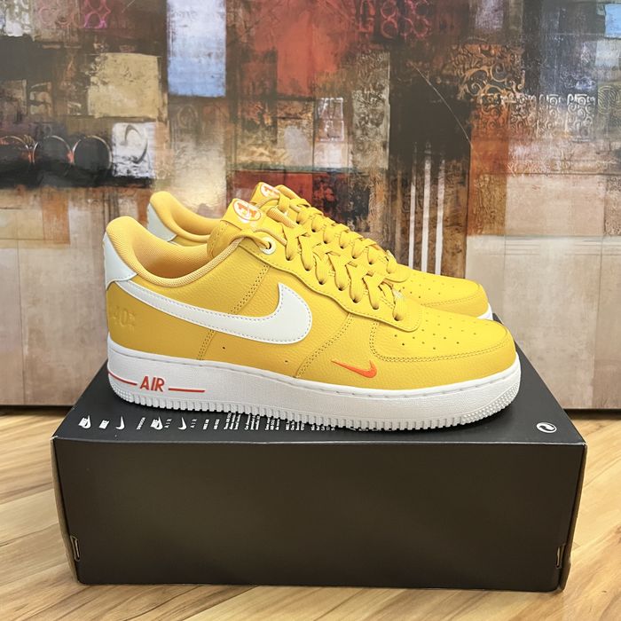 Nike 2022 Nike Air Force 1 Low SE Yellow Ochre / White / Sail AF1 | Grailed
