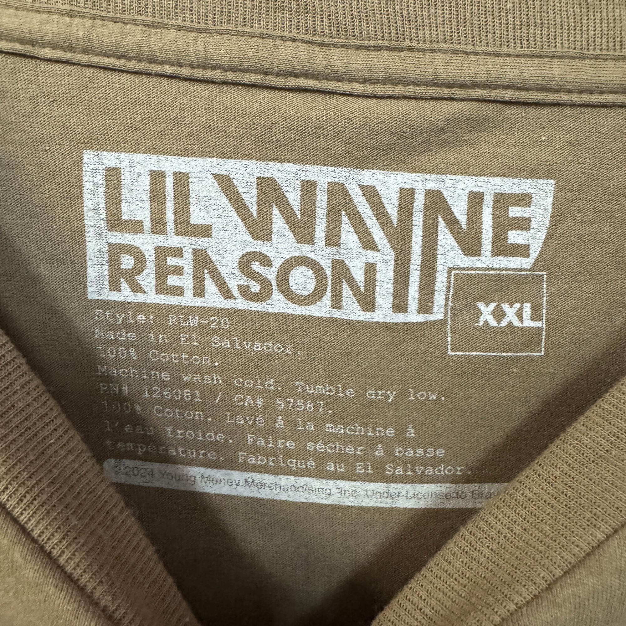 Rap Tees Reason x Young Money Lil Wayne Tha Carter Album Rap Tee XXL Size US XXL / EU 58 / 5 - 4 Thumbnail