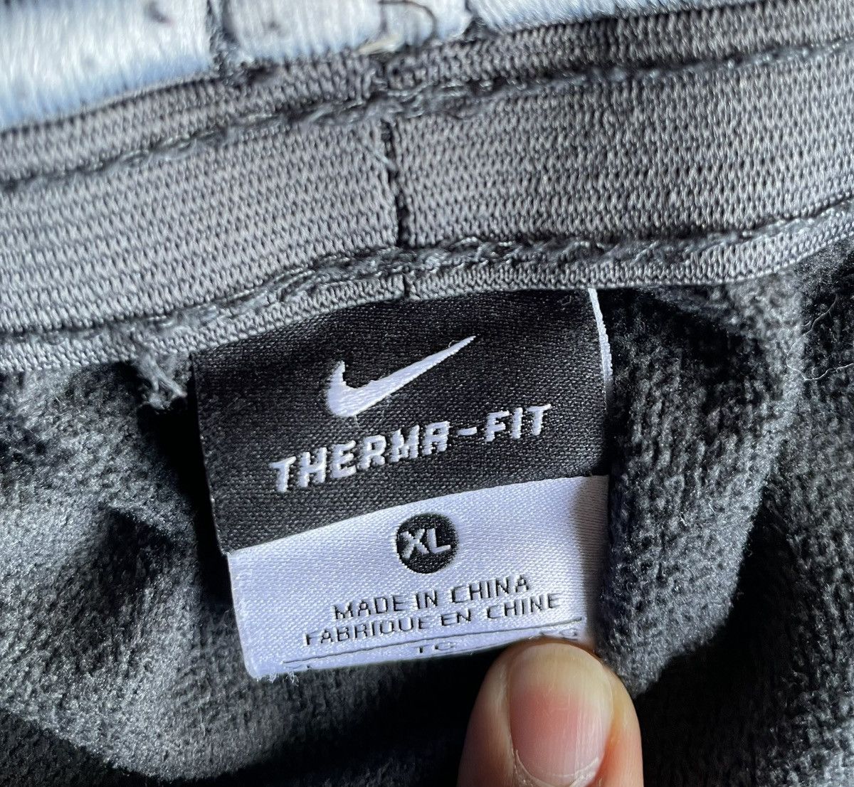Nike Nike Elite Therma-FIT Pants – Grey – Size XL Size US 33 - 5 Thumbnail