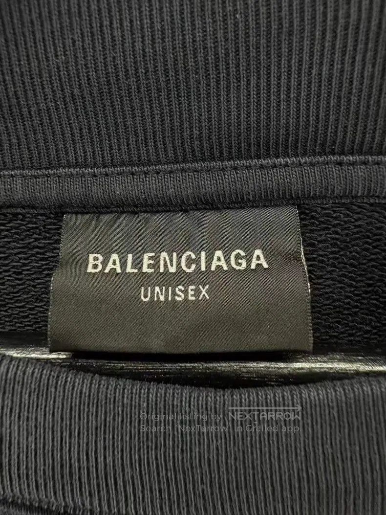 Balenciaga Balenciaga Waves distressed letter logo sweater size M Size US M / EU 48-50 / 2 - 5 Thumbnail