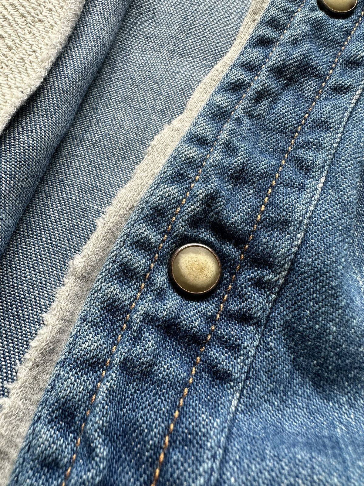 Le Grande Bleu (L.G.B.) 09/10AW - Charmcult '' Last Collection'' denim shirt Size US M / EU 48-50 / 2 - 20 Thumbnail