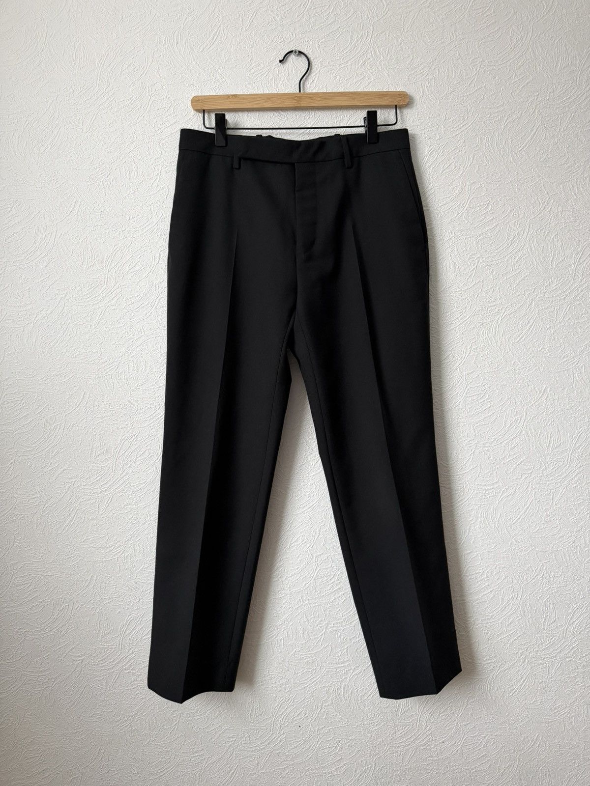 Balenciaga FW2014 Slim-Fit Pleated Suit Trousers Size US 28 / EU 44 - 2 Thumbnail