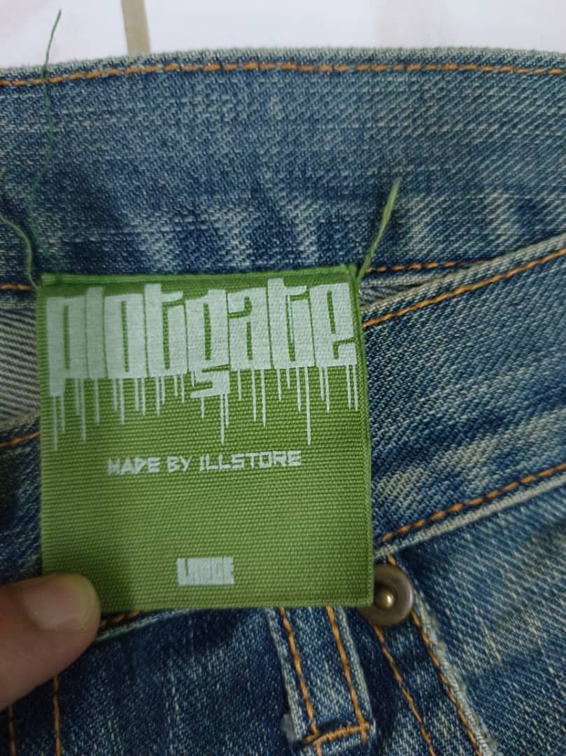 Japanese Brand Plotgate Original Patchwork Denim Jeans Size US 33 - 12 Thumbnail