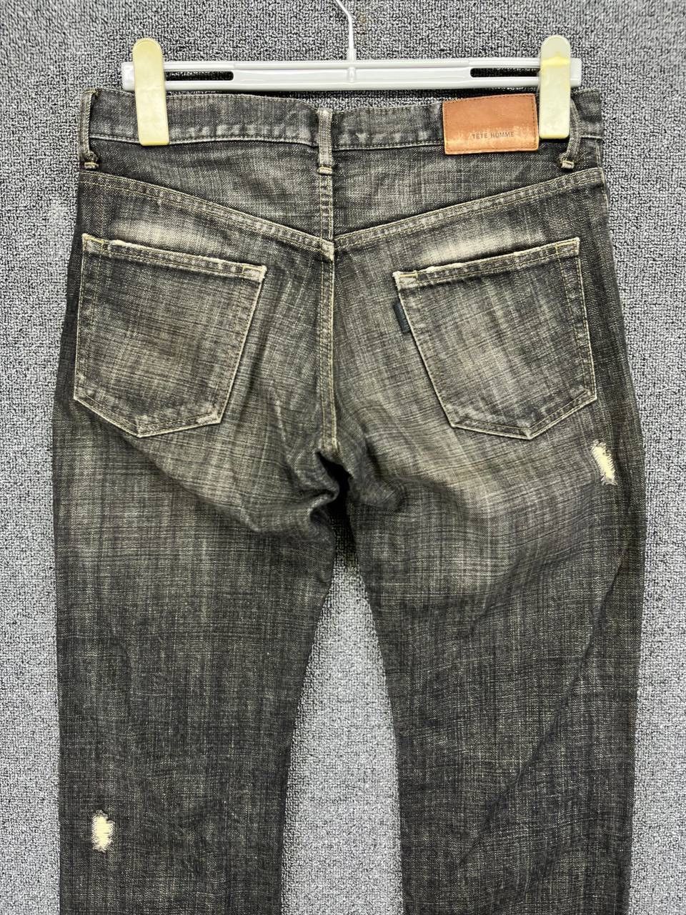 Vintage Issey Miyake Tete Homme Rare Punk Jeans Denim Pants