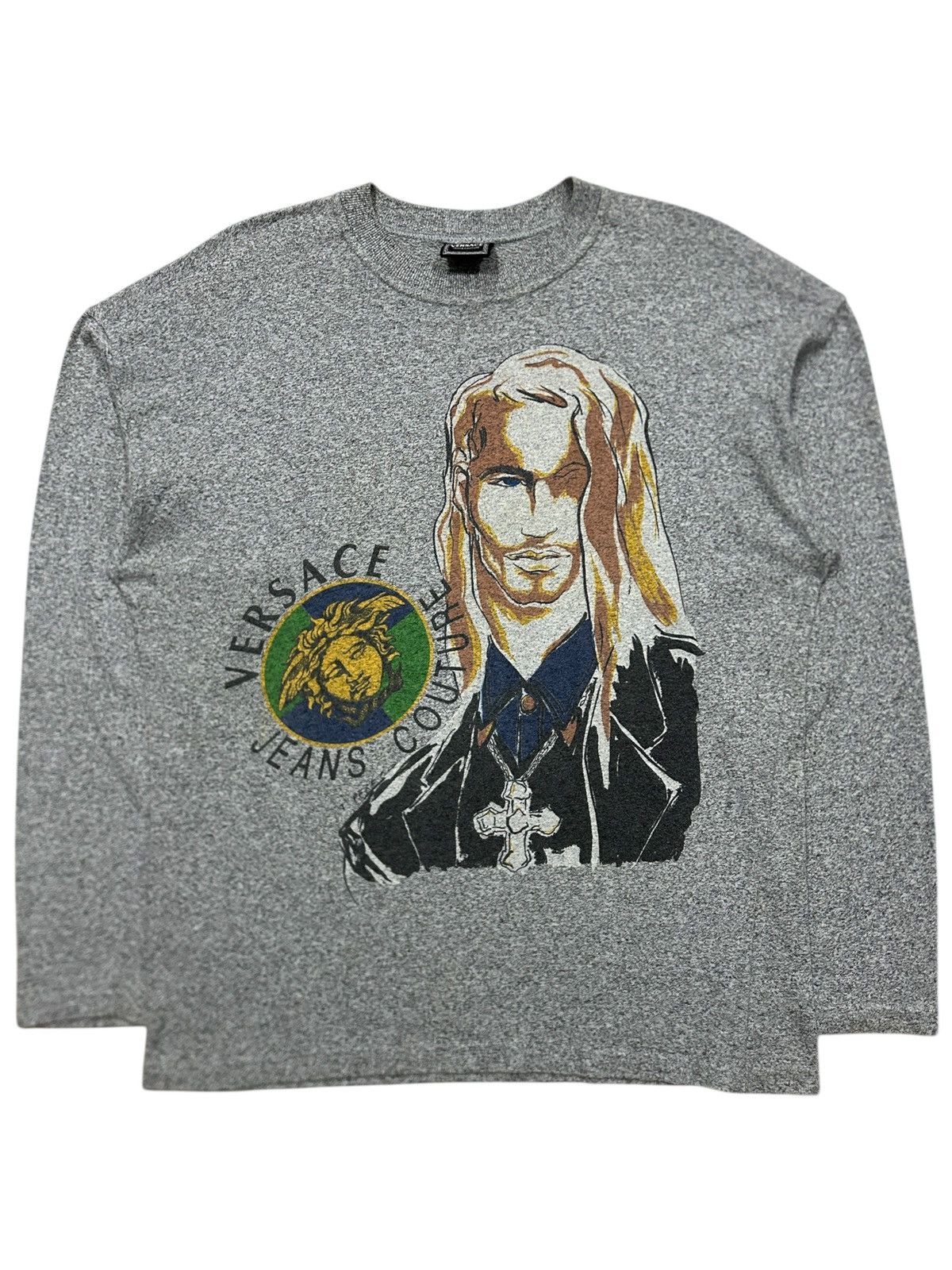 Versace Jeans Couture Vintage Versace ‘Romeo’ Tee Size US L / EU 52-54 / 3 - 1 Thumbnail