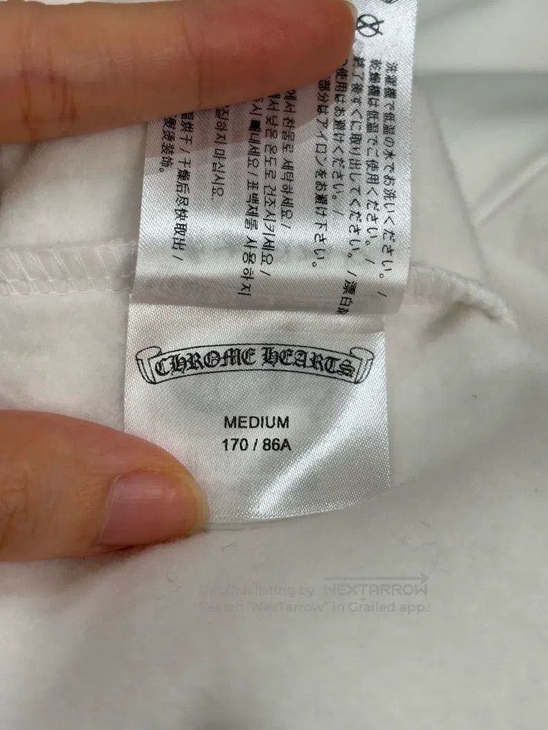 Chrome Hearts CHROME HEARTS Size M Blue Sanskrit white and blue letter ar Size US M / EU 48-50 / 2 - 5 Thumbnail