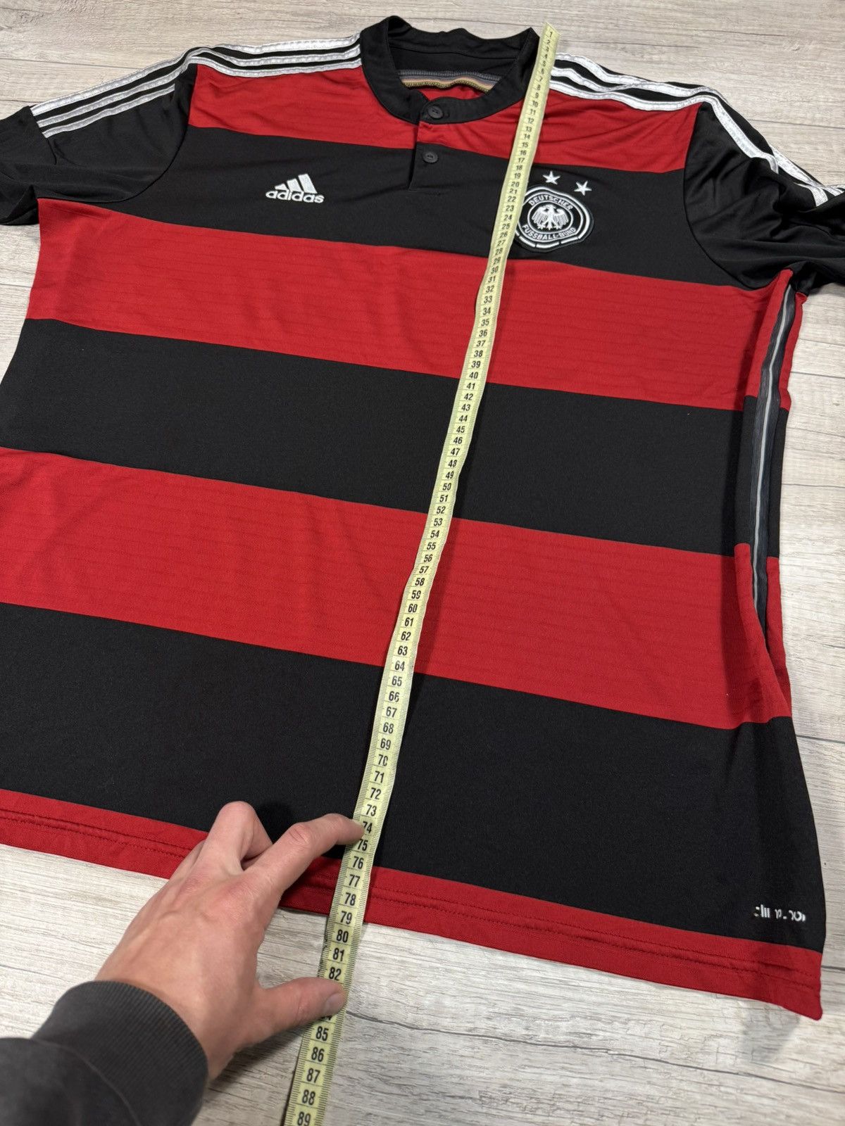 Adidas Germany National Team 2014–2015 Away Adidas Football G74520 Size US XL / EU 56 / 4 - 6 Thumbnail
