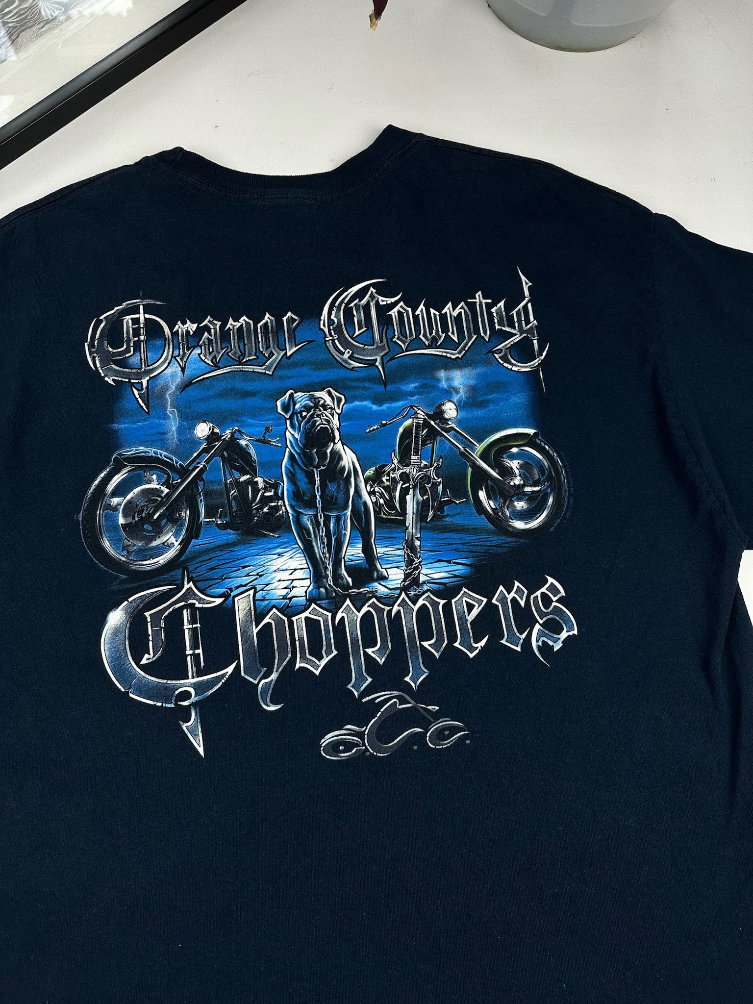 West Coast Choppers Vintage Y2K Orange County Choppers Graphic Tee Size US XL / EU 56 / 4 - 6 Thumbnail
