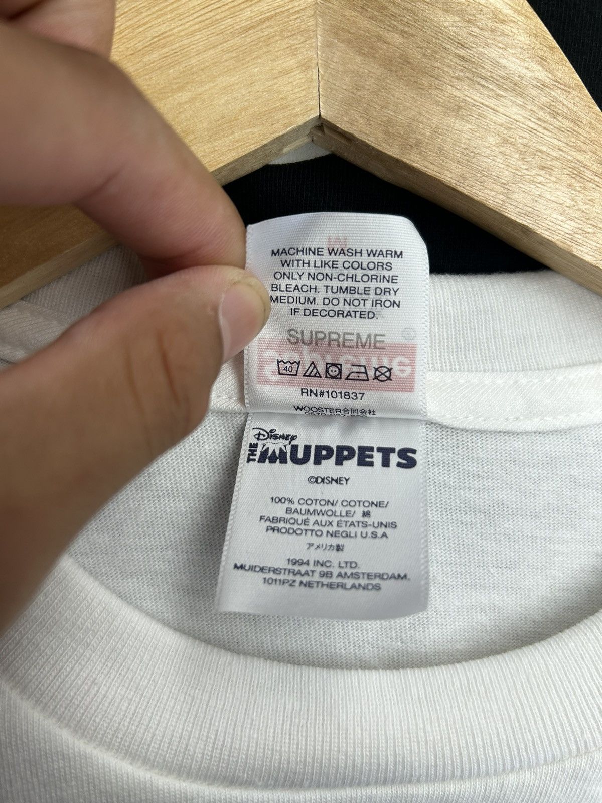 Disney × Supreme Supreme x The Muppets T-shirt Size US M / EU 48-50 / 2 - 5 Thumbnail