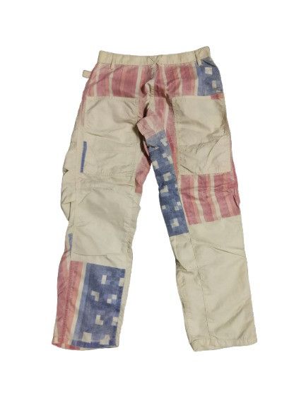 20471120 × Beauty Beast Beauty Beast American Flag Nylon Pants Size US 29 - 2 Thumbnail