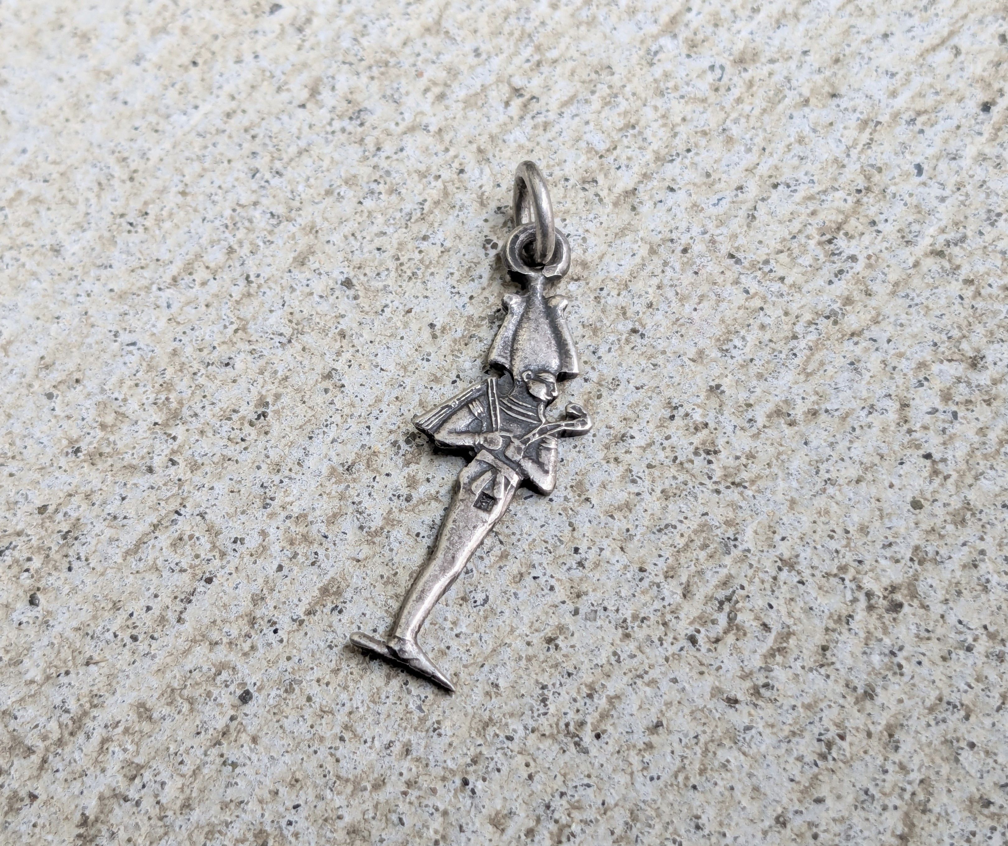 Exquisite and reversible is this silver online Pewrer 3-in hummingbird pendant