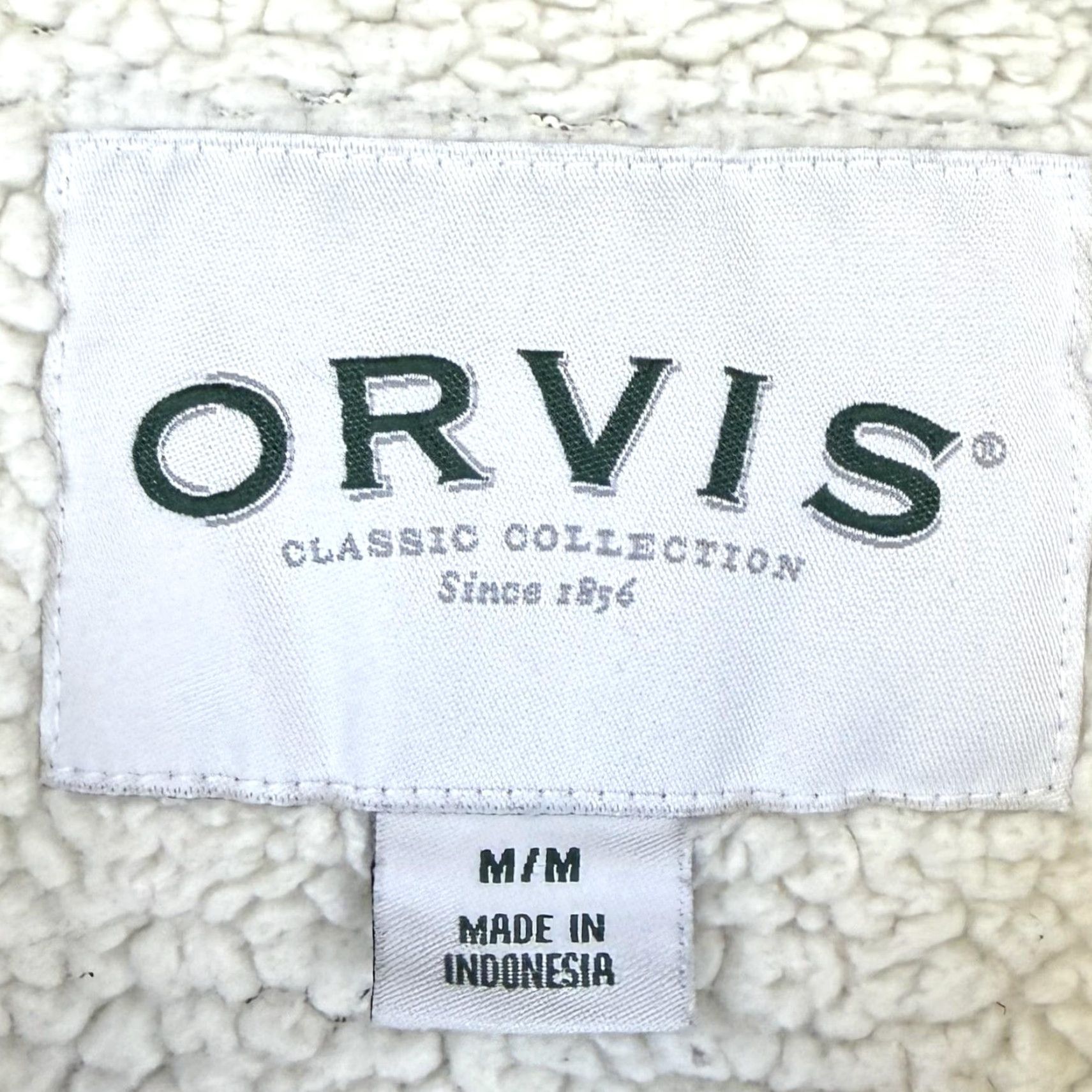 Orvis Orvis Sweater Mens Medium Gray 1/4 Zip Mock Neck Pullover Knit Lined Tight-Knit Size US M / EU 48-50 / 2 - 5 Thumbnail