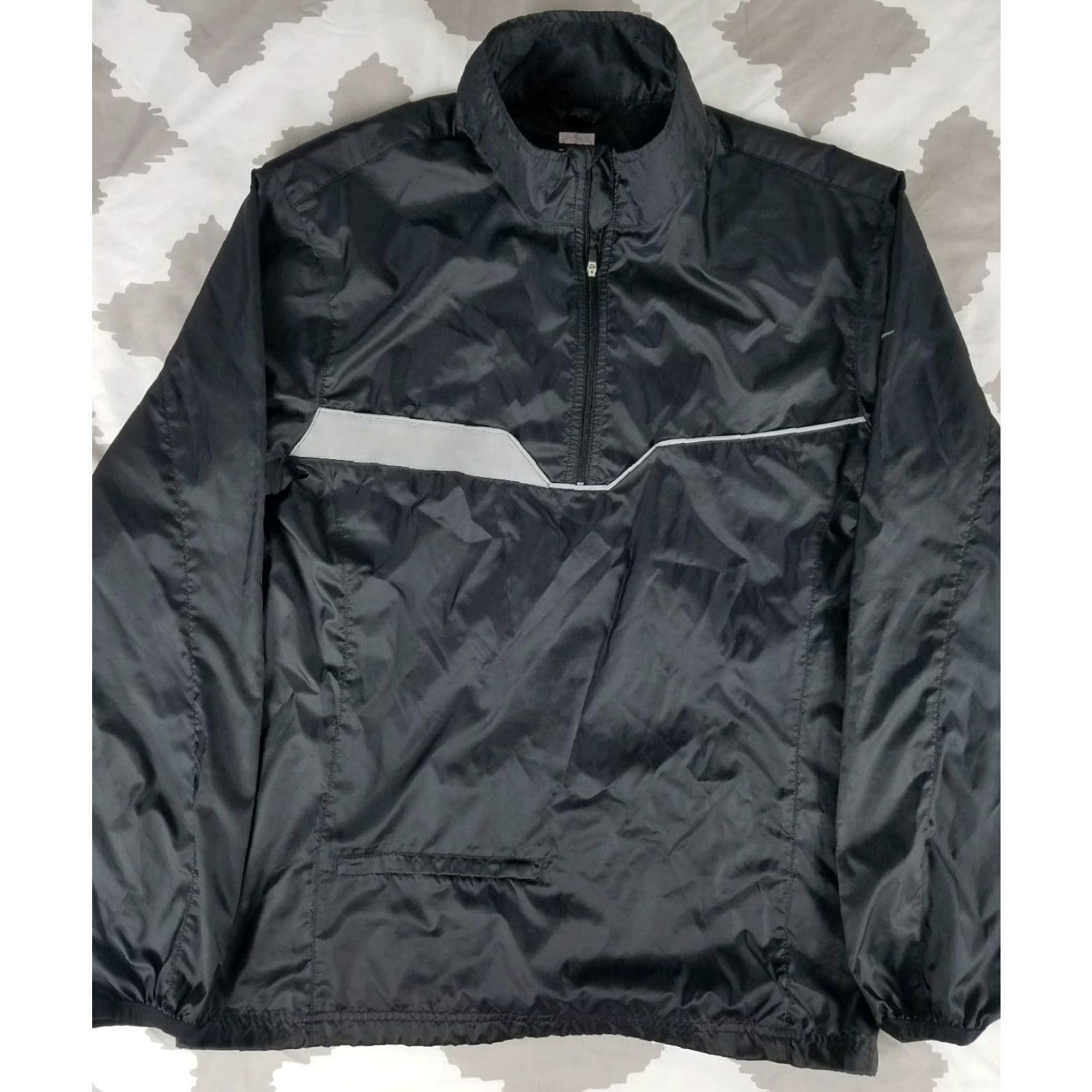 Nike Nike Air Running Light Windbreaker Jacket Pullover Reflective Black Mens M Size US M / EU 48-50 / 2 - 3 Thumbnail