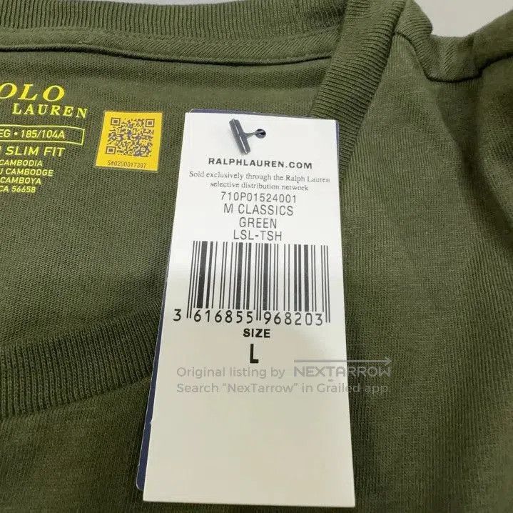 Polo Ralph Lauren Polo Ralph Lauren Solid Casual Long. Size US XL / EU 56 / 4 - 4 Thumbnail