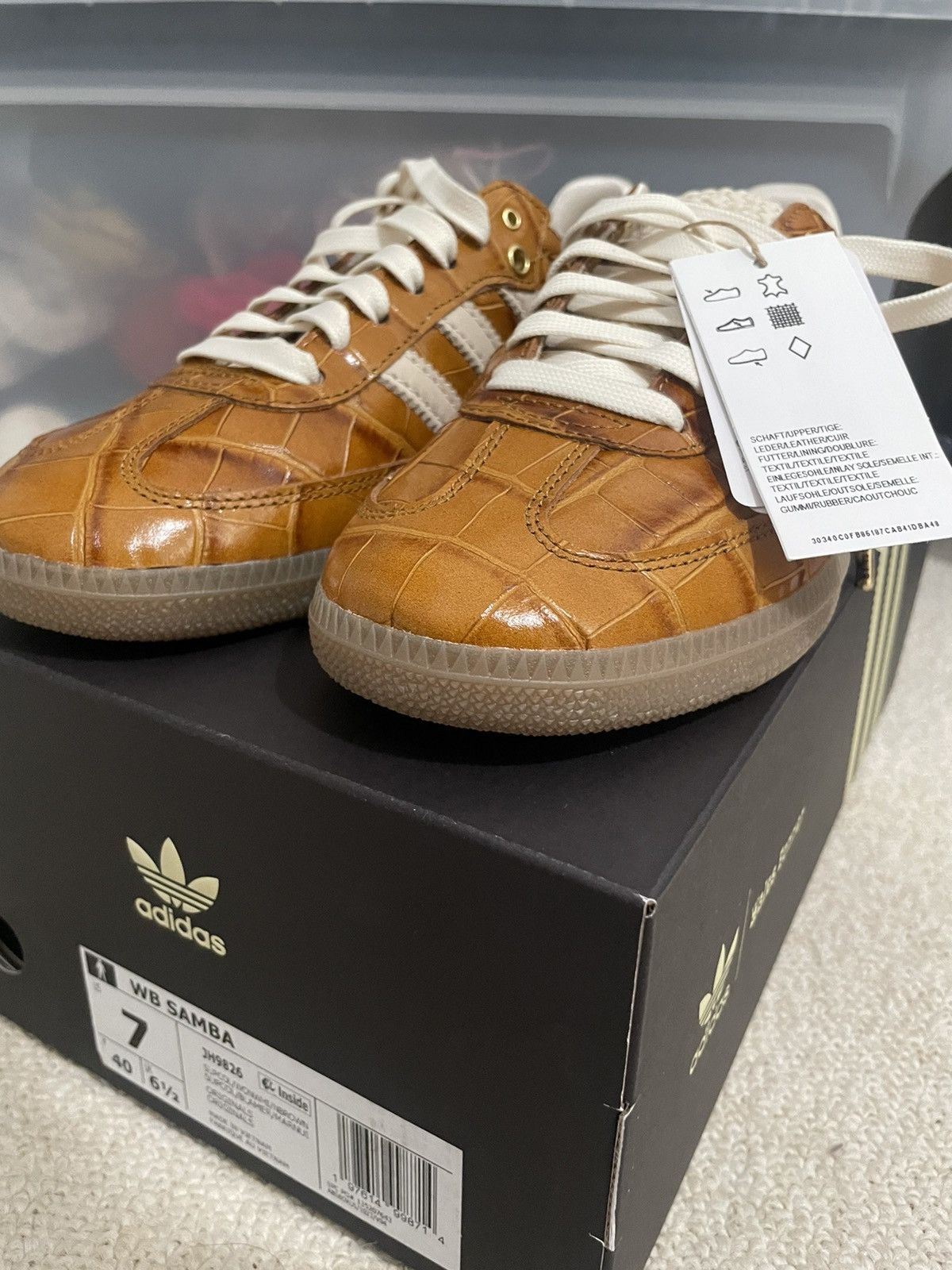 Adidas × Wales Bonner Wales Bonner Samba Size US 8 / IT 38 - 1 Thumbnail