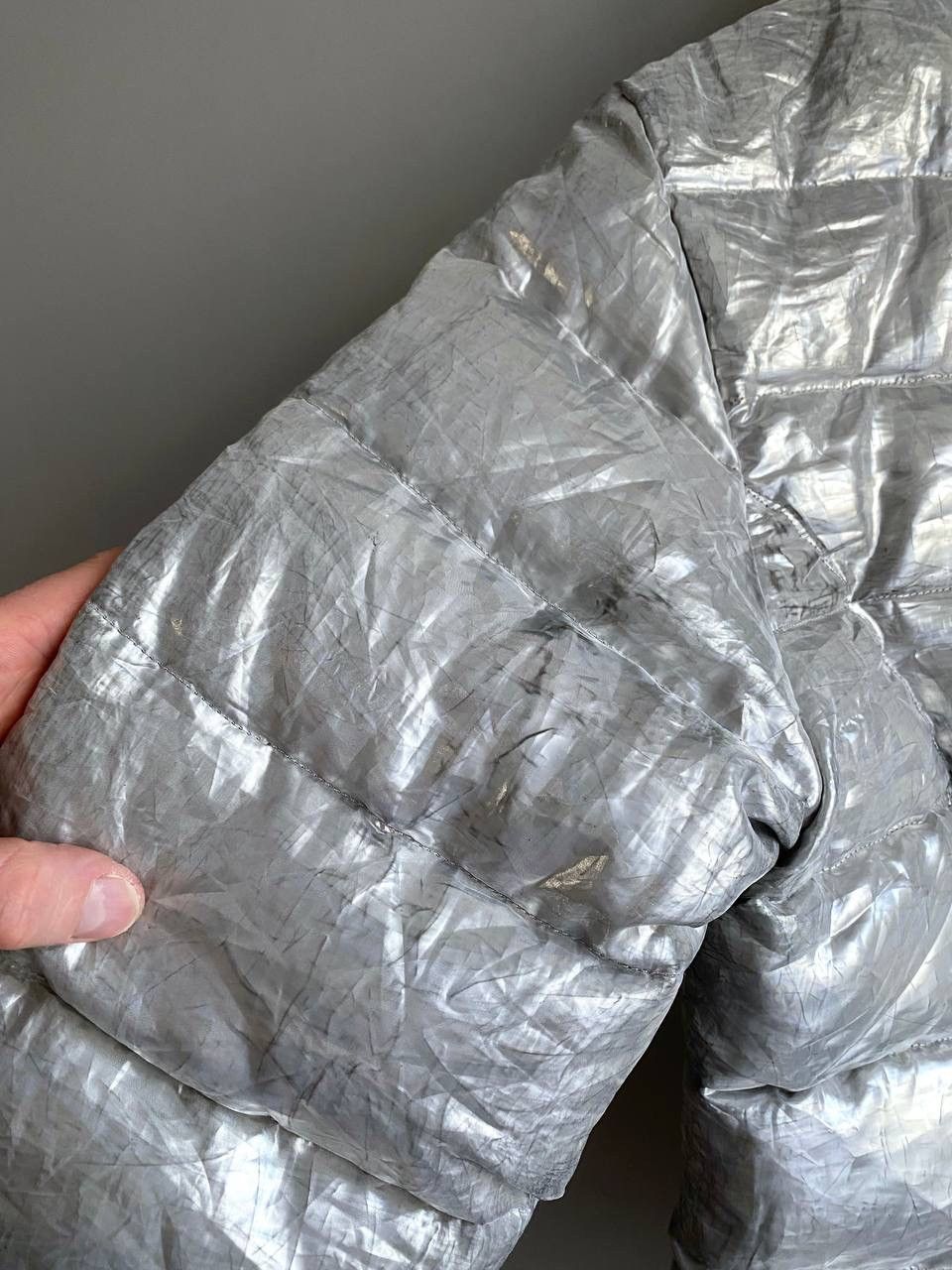 Moncler Vintage Moncler Grenoble Womens Metallic Puffer Jacket Sz 40 Size S / US 4 / IT 40 - 16 Thumbnail